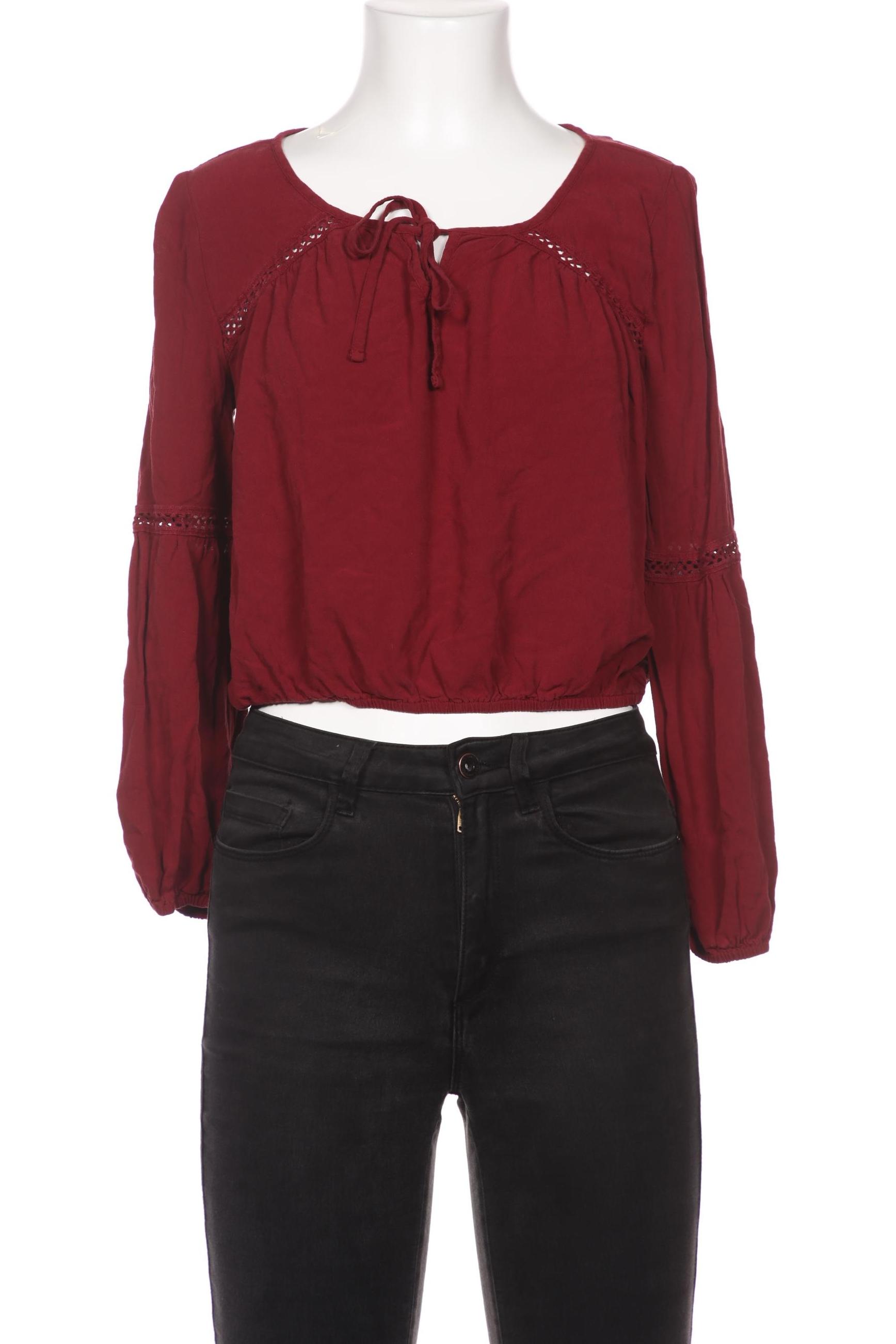 

Hollister Damen Bluse, rot, Gr. 34