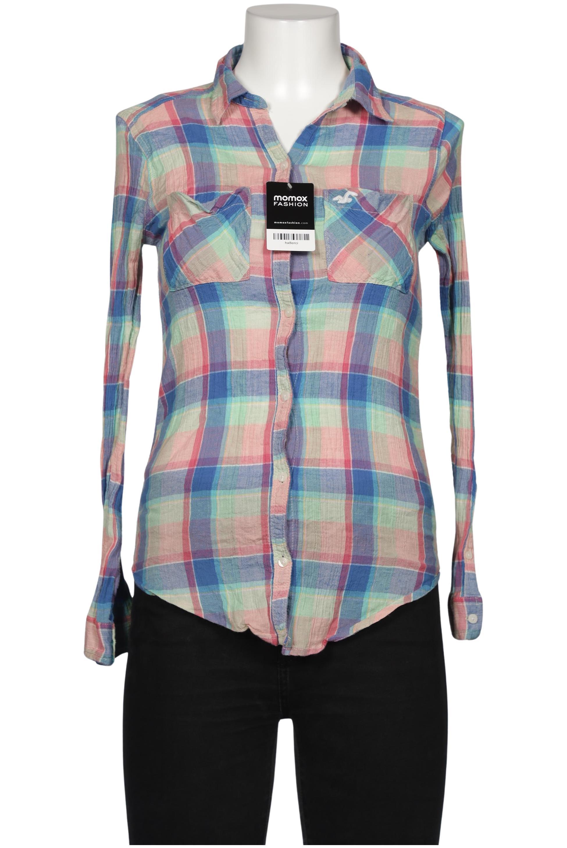 

Hollister Damen Bluse, blau, Gr. 38