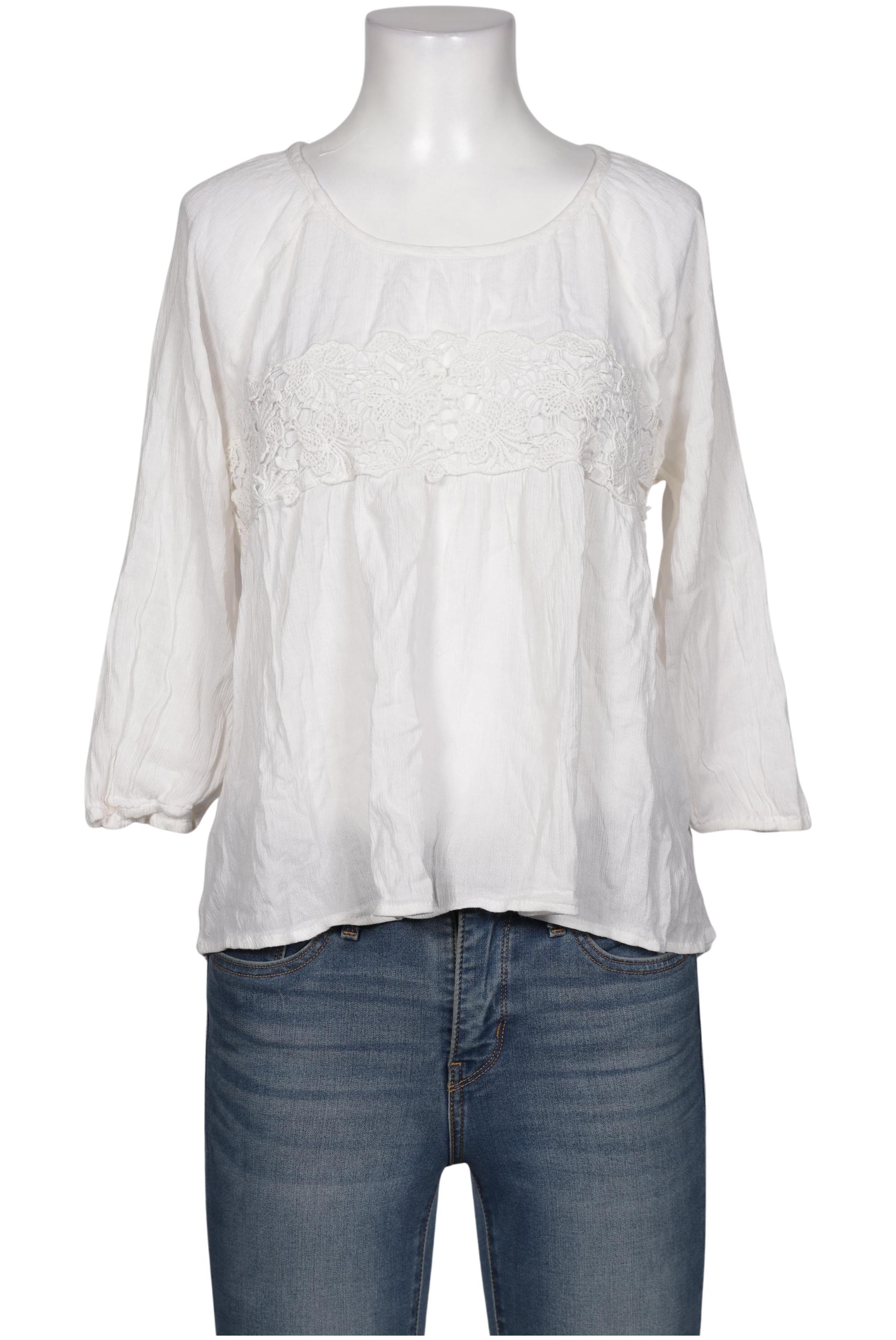 

Hollister Damen Bluse, weiß, Gr. 38