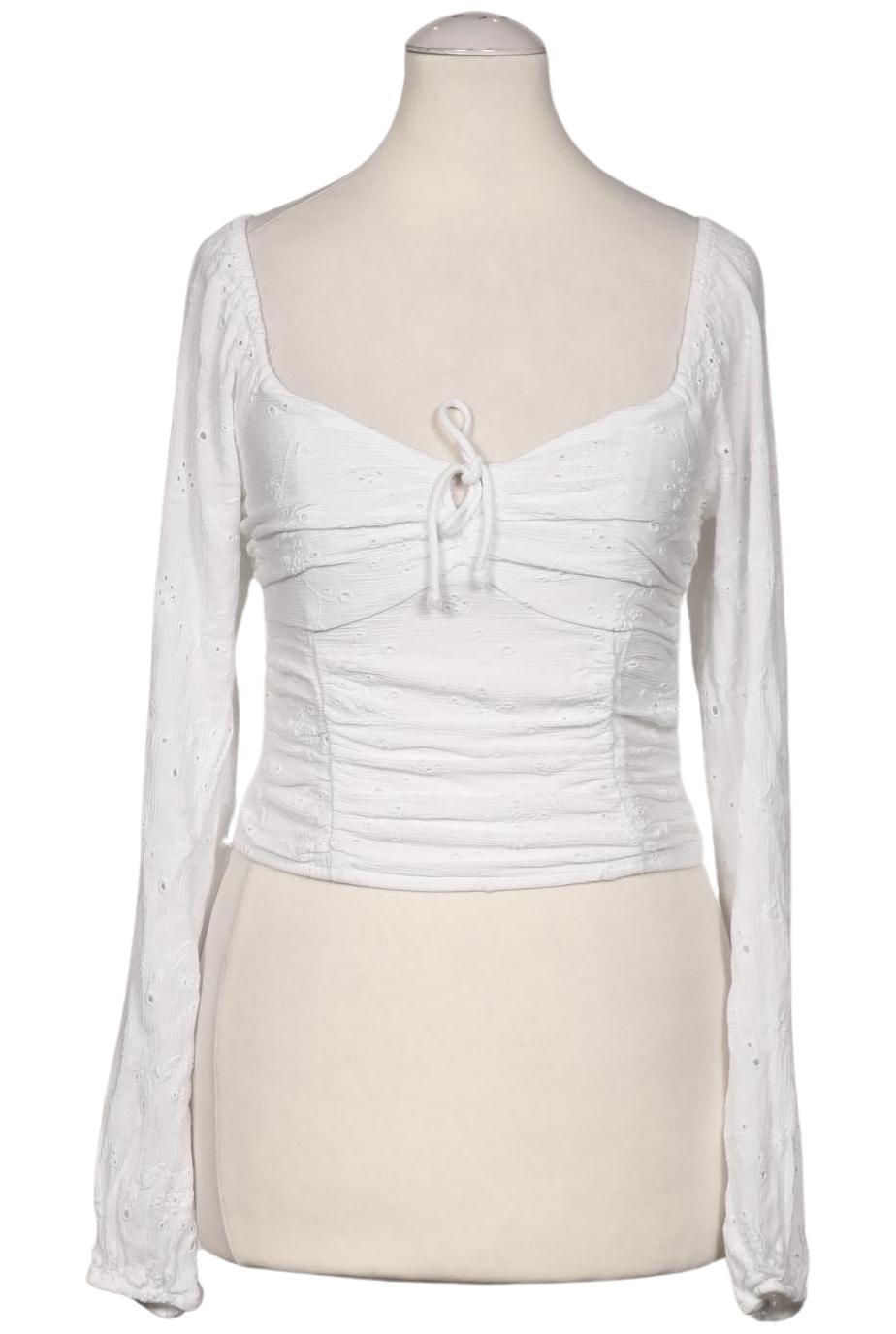 

Hollister Damen Bluse, weiß, Gr. 34