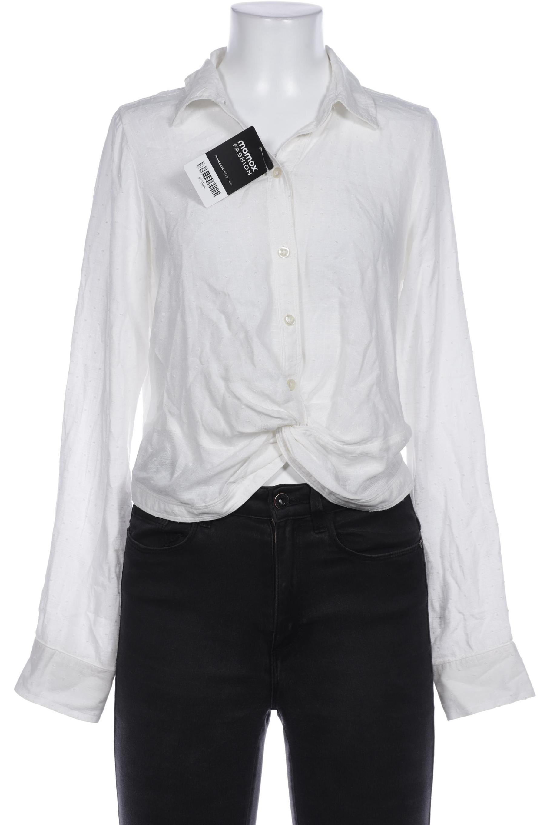 

Hollister Damen Bluse, weiß, Gr. 36