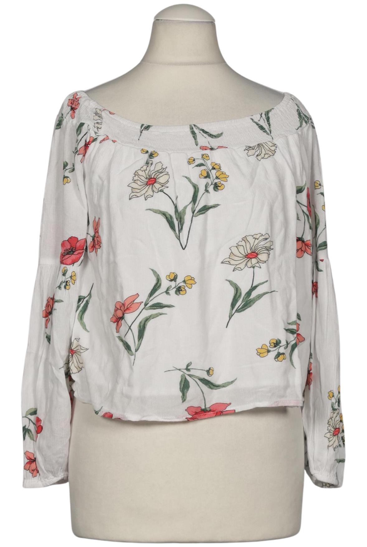 

Hollister Damen Bluse, weiß, Gr. 36