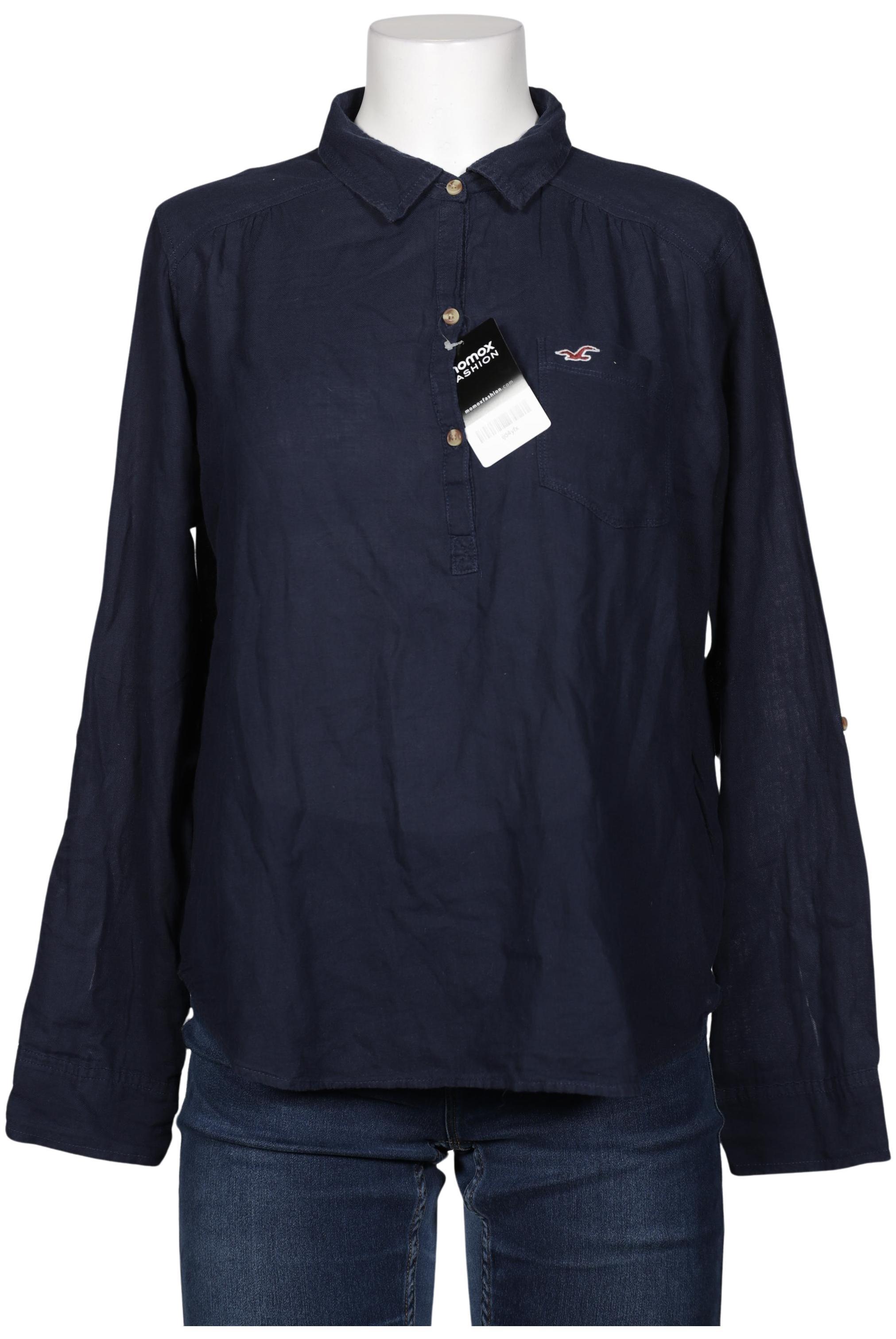 

Hollister Damen Bluse, marineblau, Gr. 42