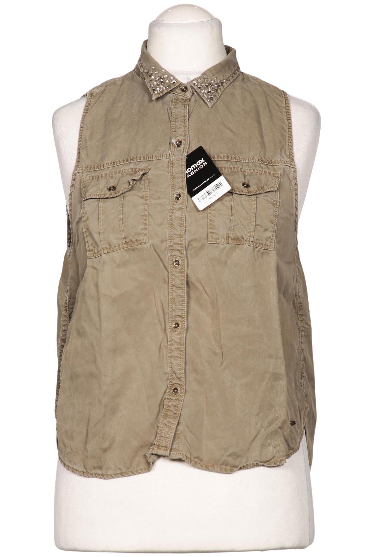 

Hollister Damen Bluse, beige, Gr. 38