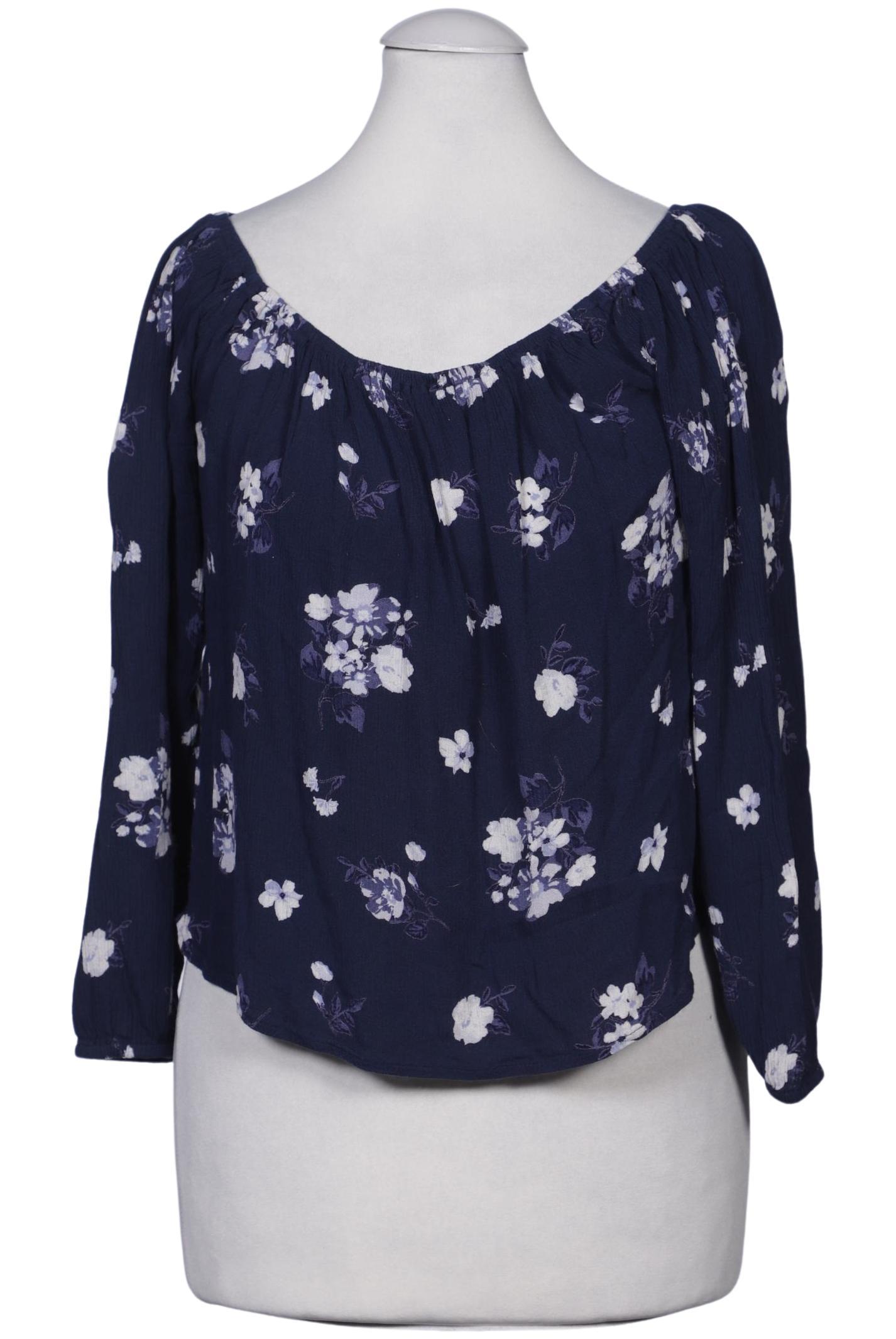 

Hollister Damen Bluse, marineblau, Gr. 34