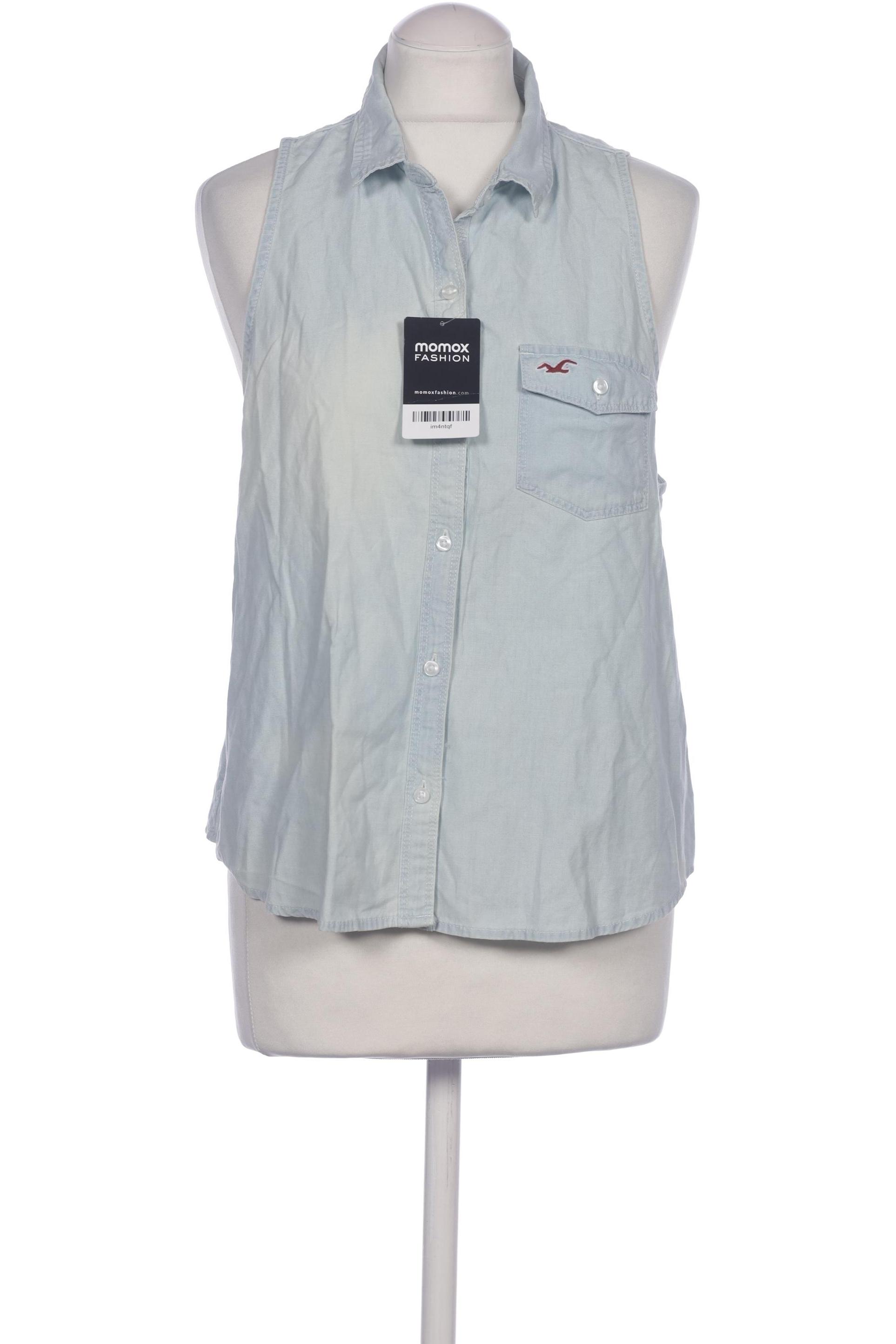 

Hollister Damen Bluse, hellblau, Gr. 38