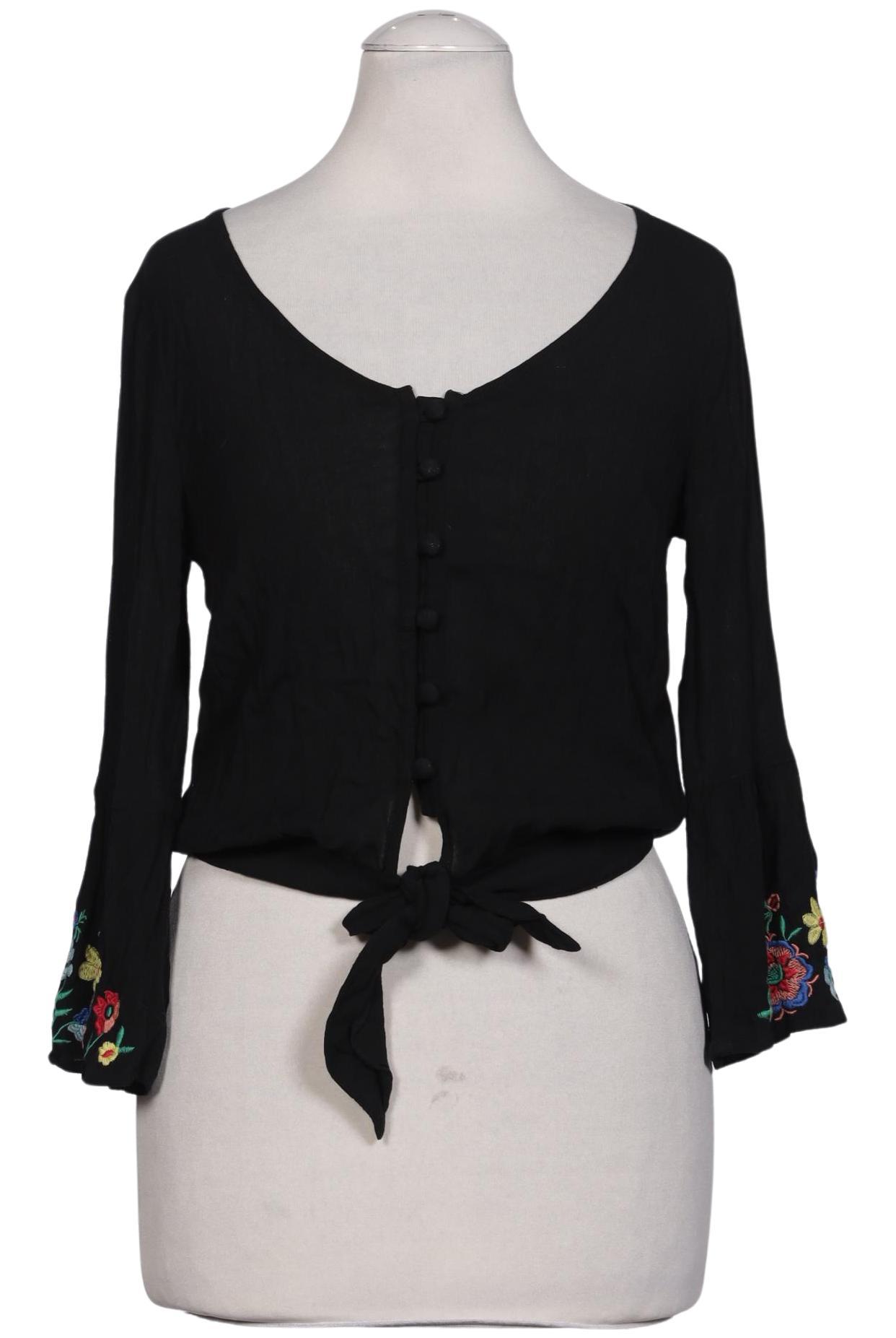 

Hollister Damen Bluse, schwarz, Gr. 34