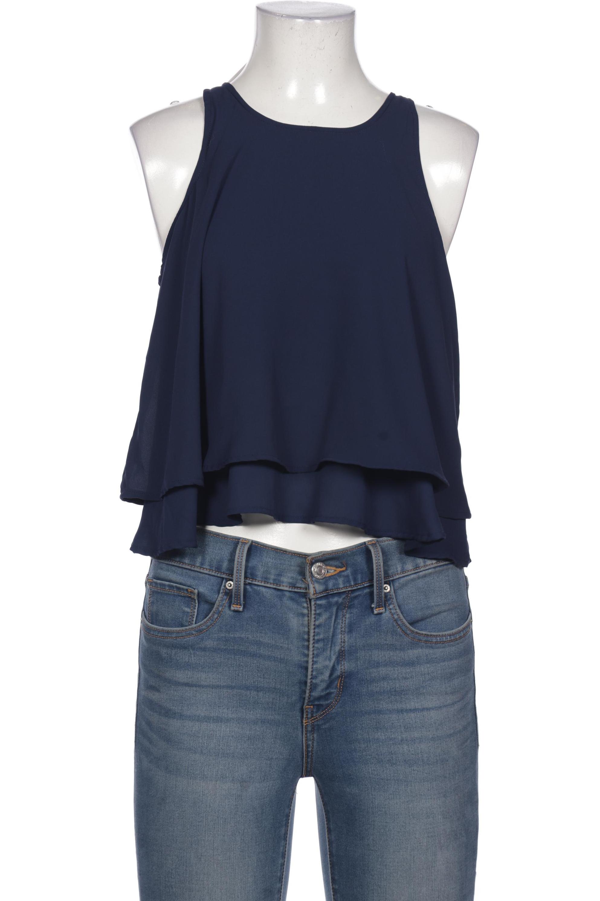 

Hollister Damen Bluse, marineblau, Gr. 36