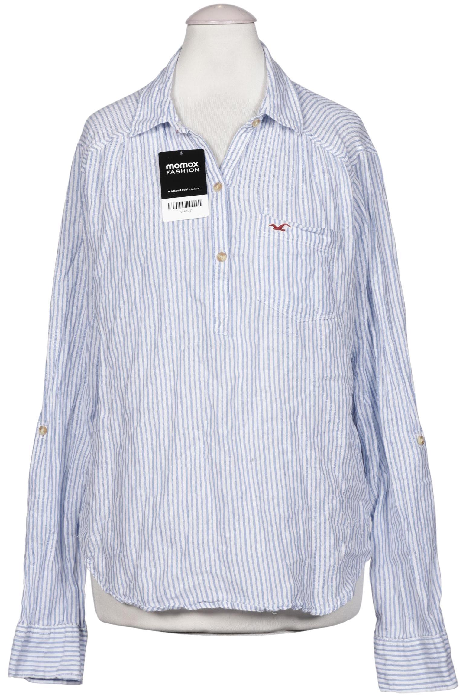 

Hollister Damen Bluse, blau, Gr. 36