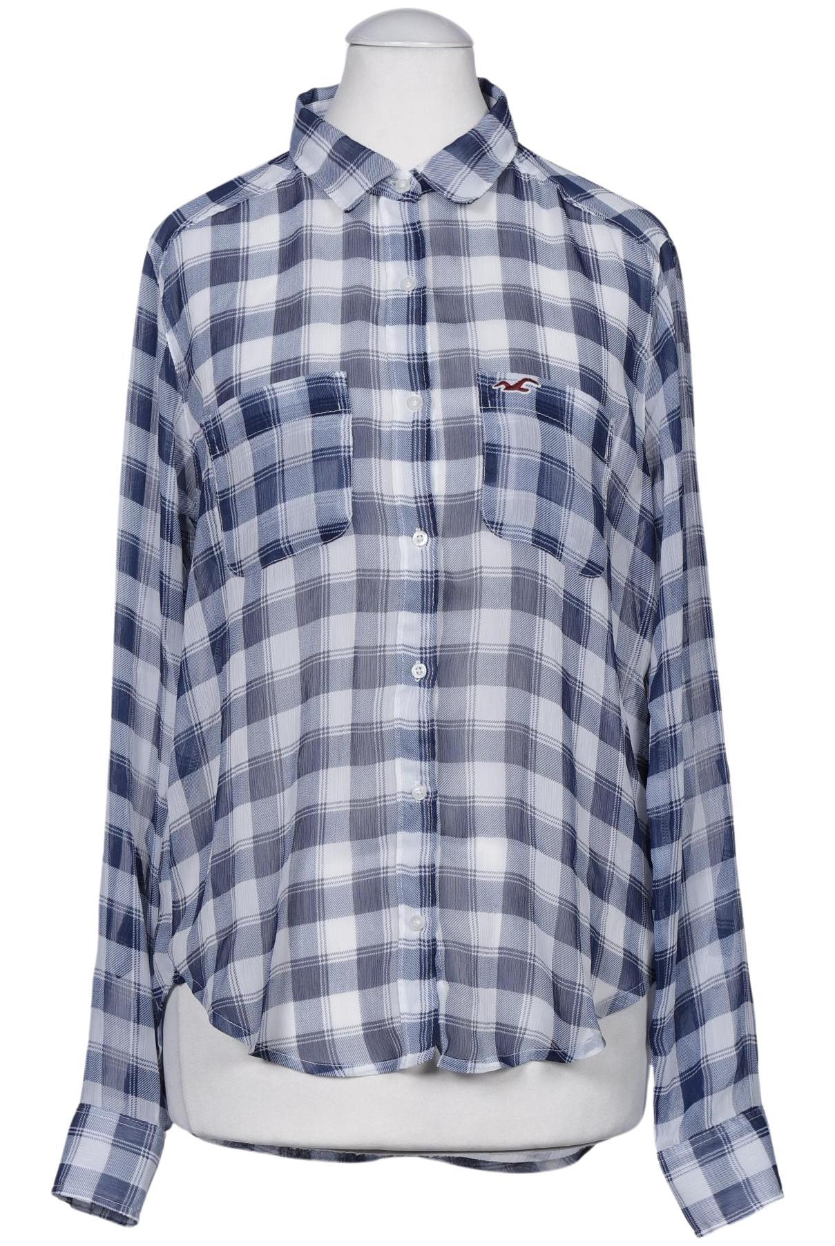 

Hollister Damen Bluse, blau, Gr. 34