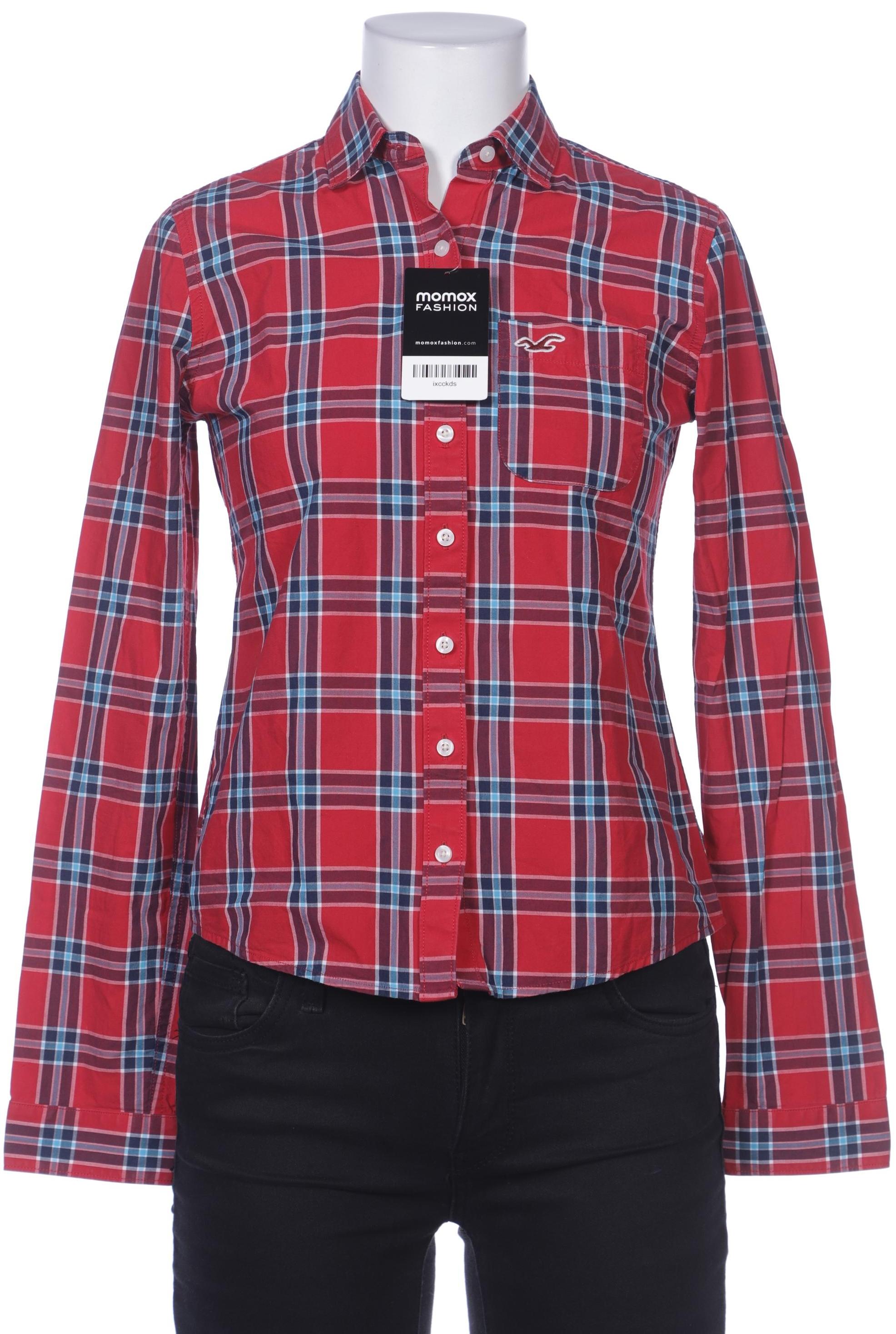 

Hollister Damen Bluse, rot, Gr. 34