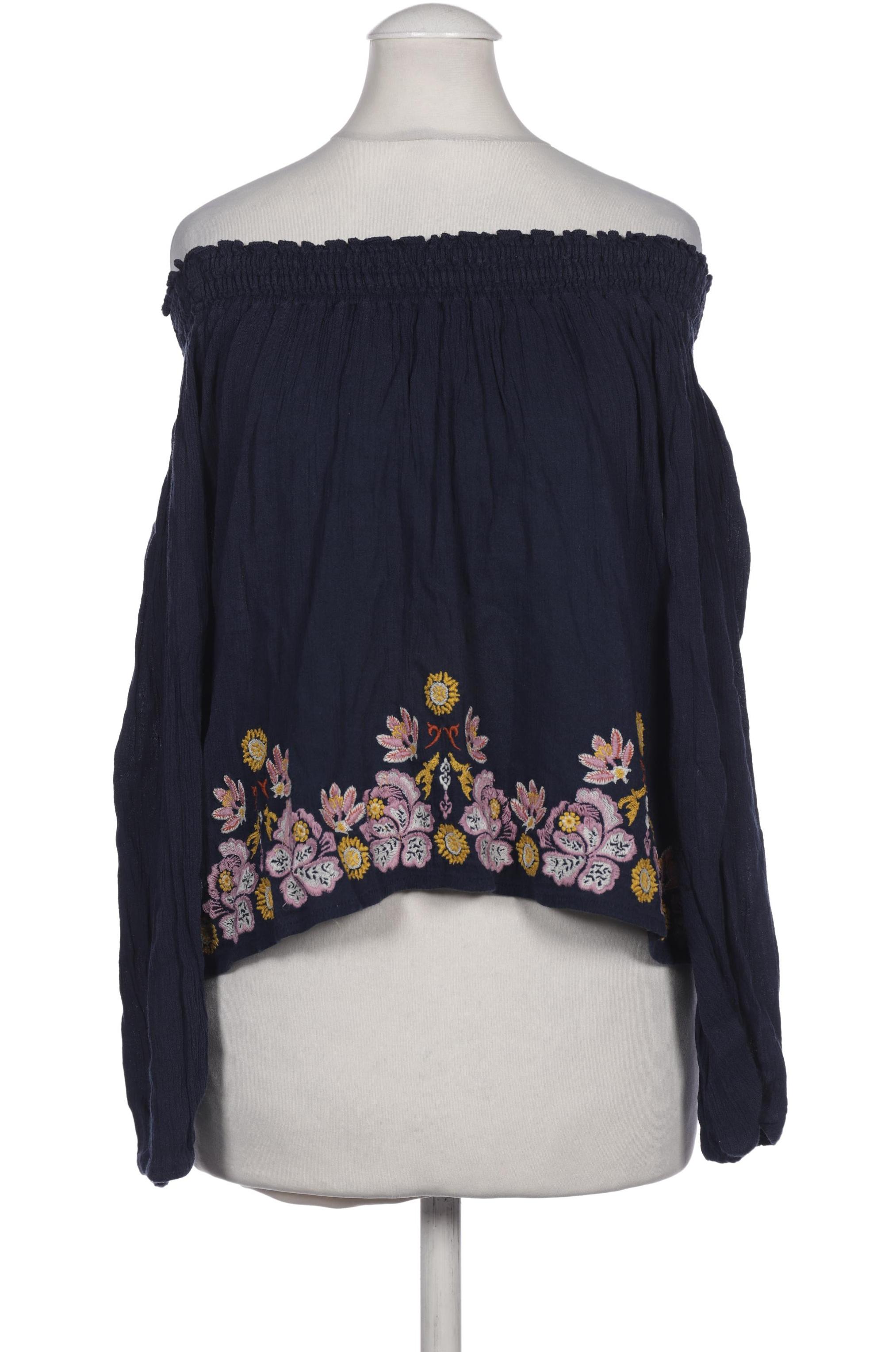 

Hollister Damen Bluse, marineblau, Gr. 34