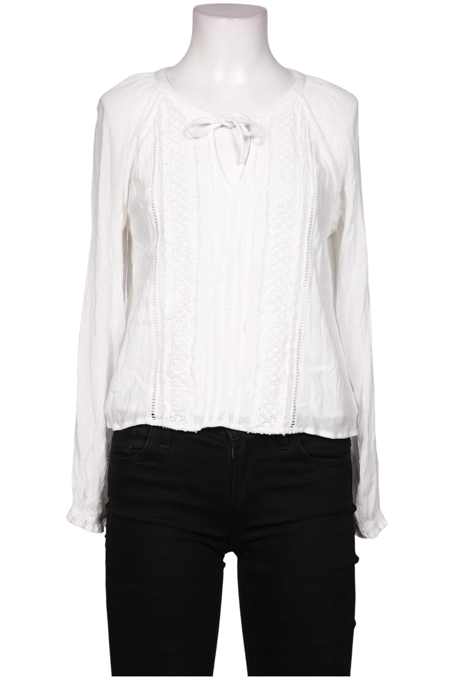 

Hollister Damen Bluse, weiß, Gr. 38