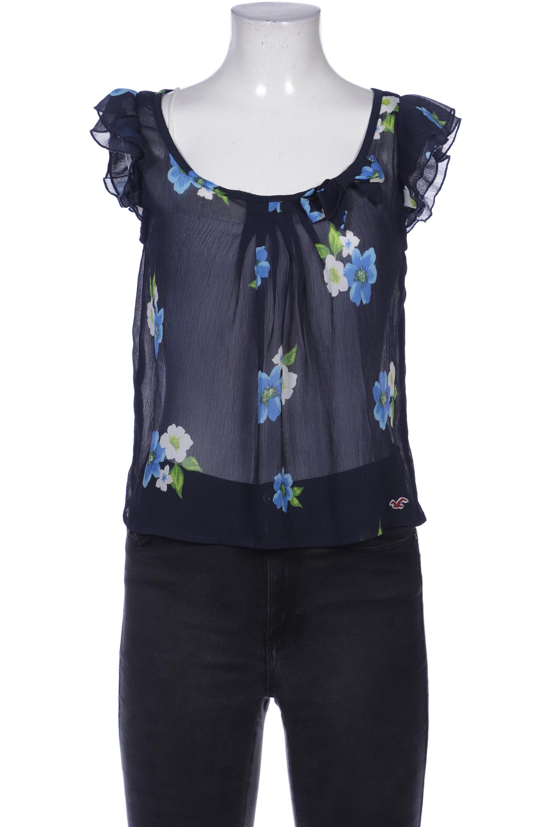 

Hollister Damen Bluse, marineblau, Gr. 34