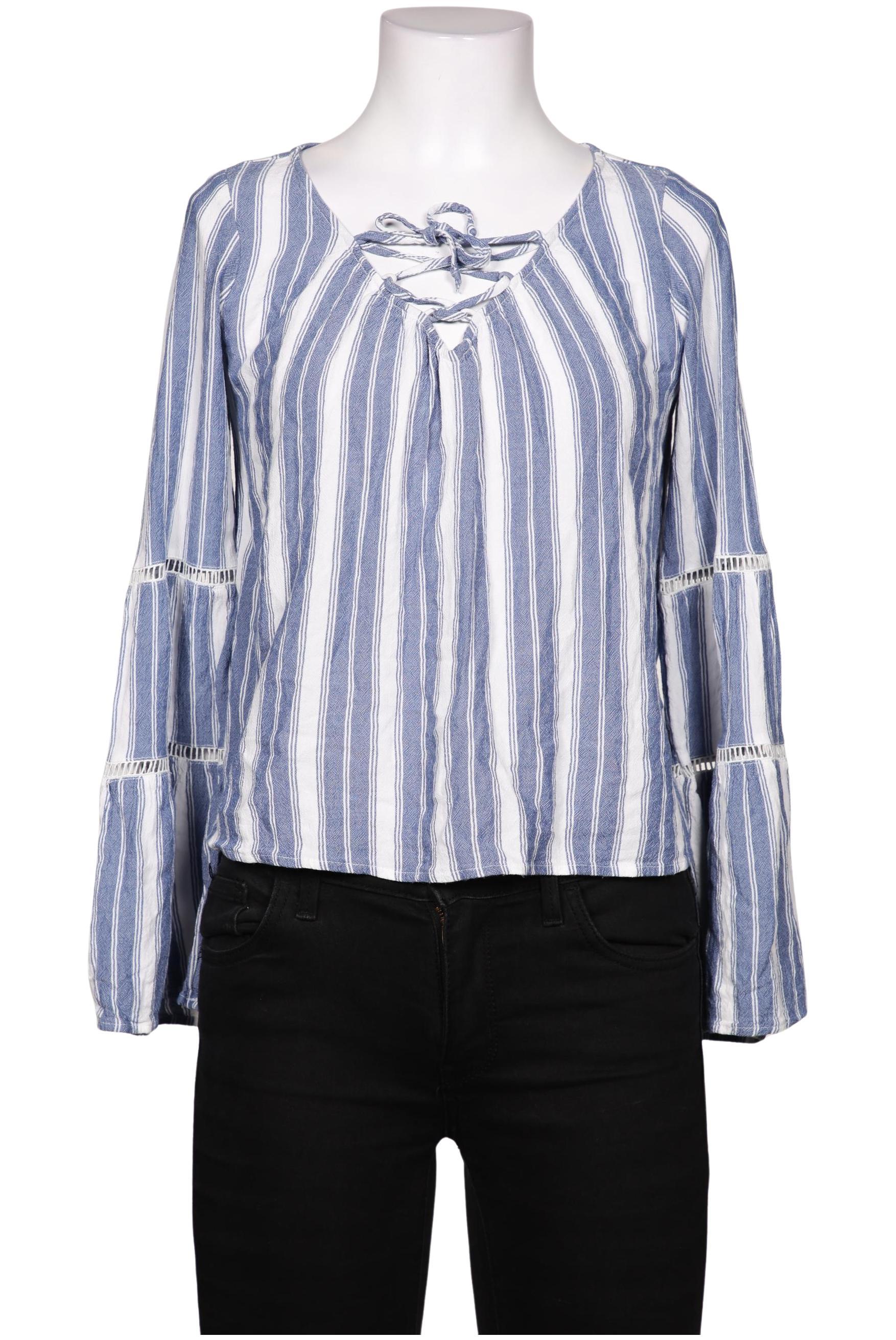

Hollister Damen Bluse, blau, Gr. 36