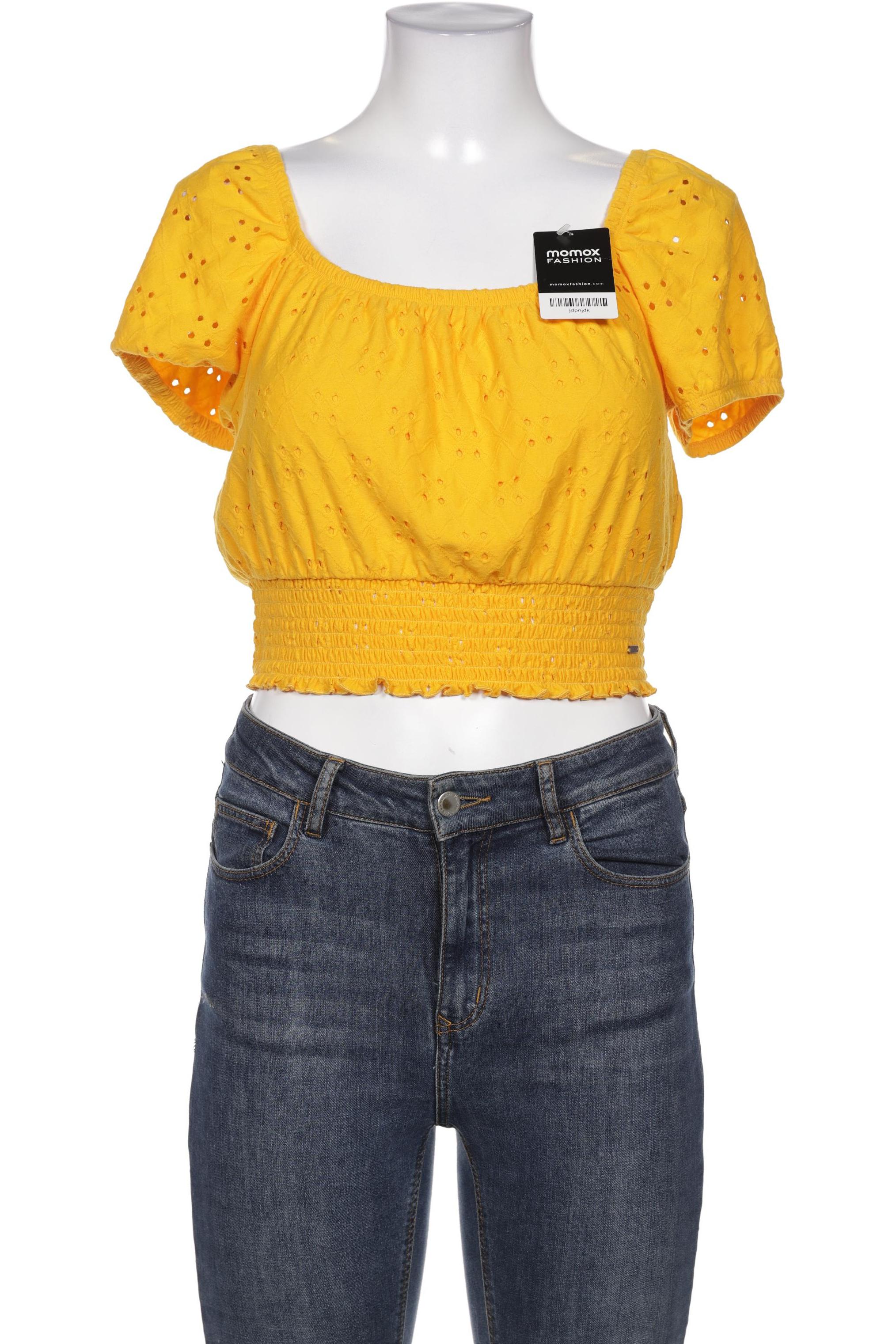 

Hollister Damen Bluse, gelb