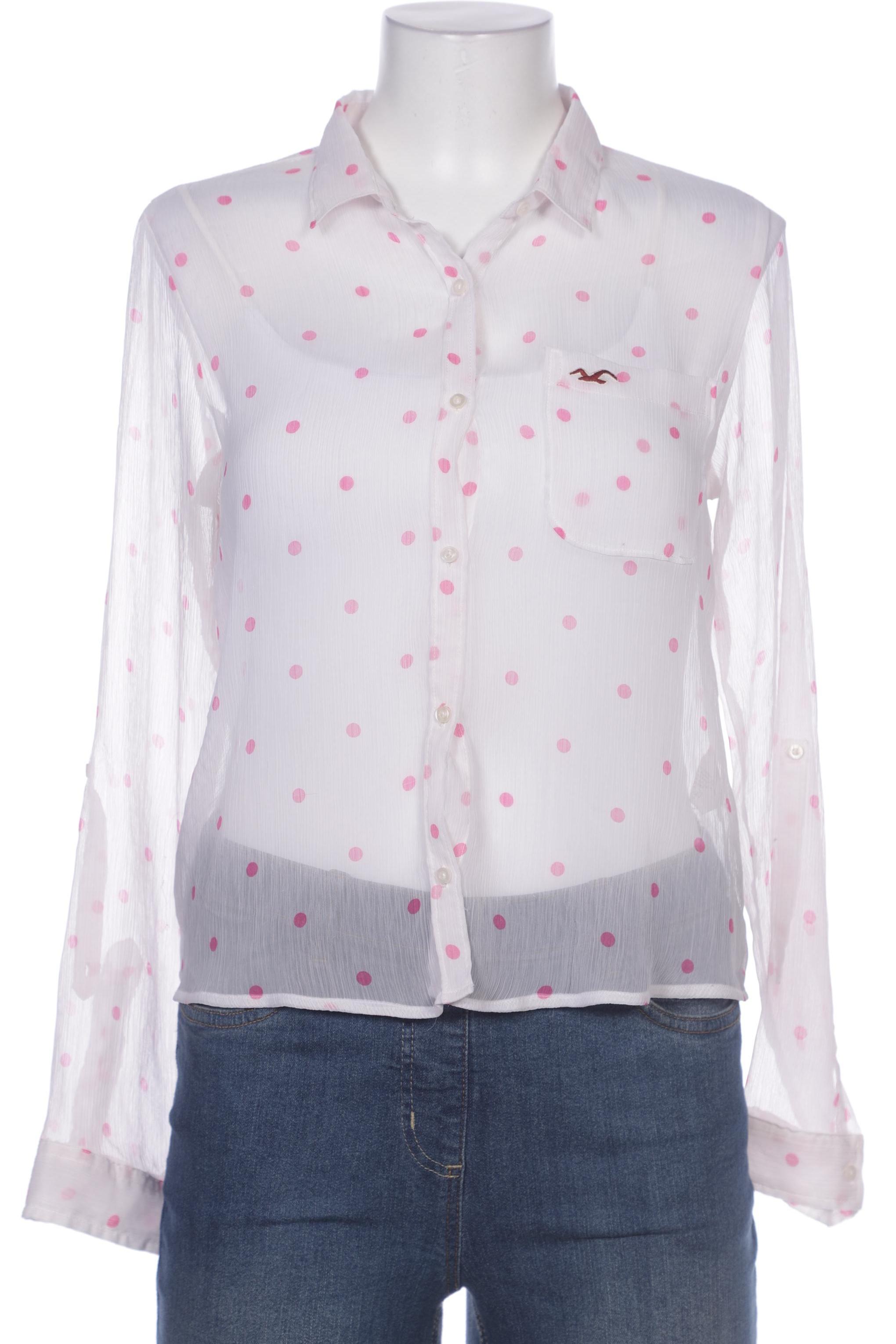

Hollister Damen Bluse, weiß, Gr. 36