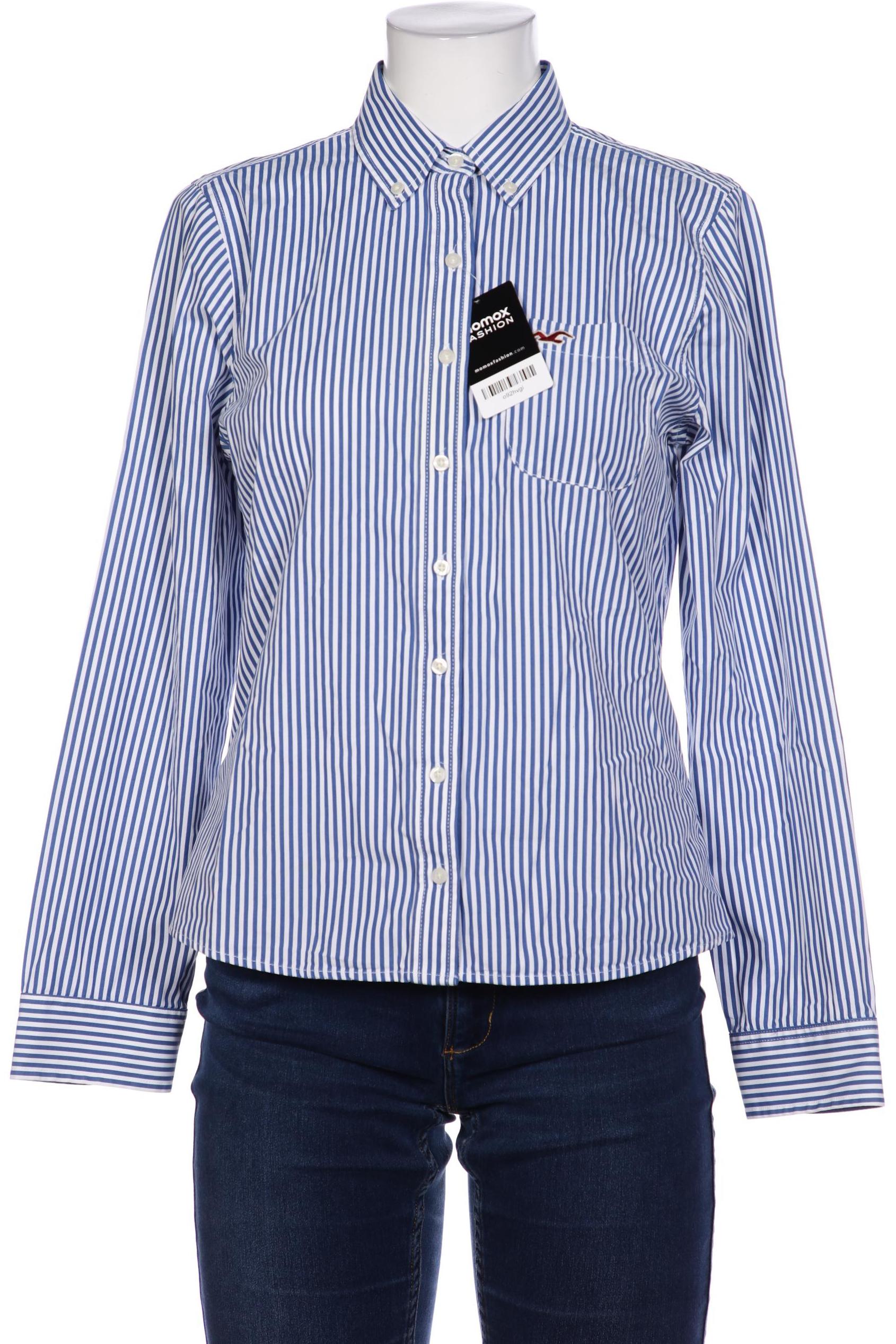 

Hollister Damen Bluse, blau, Gr. 42