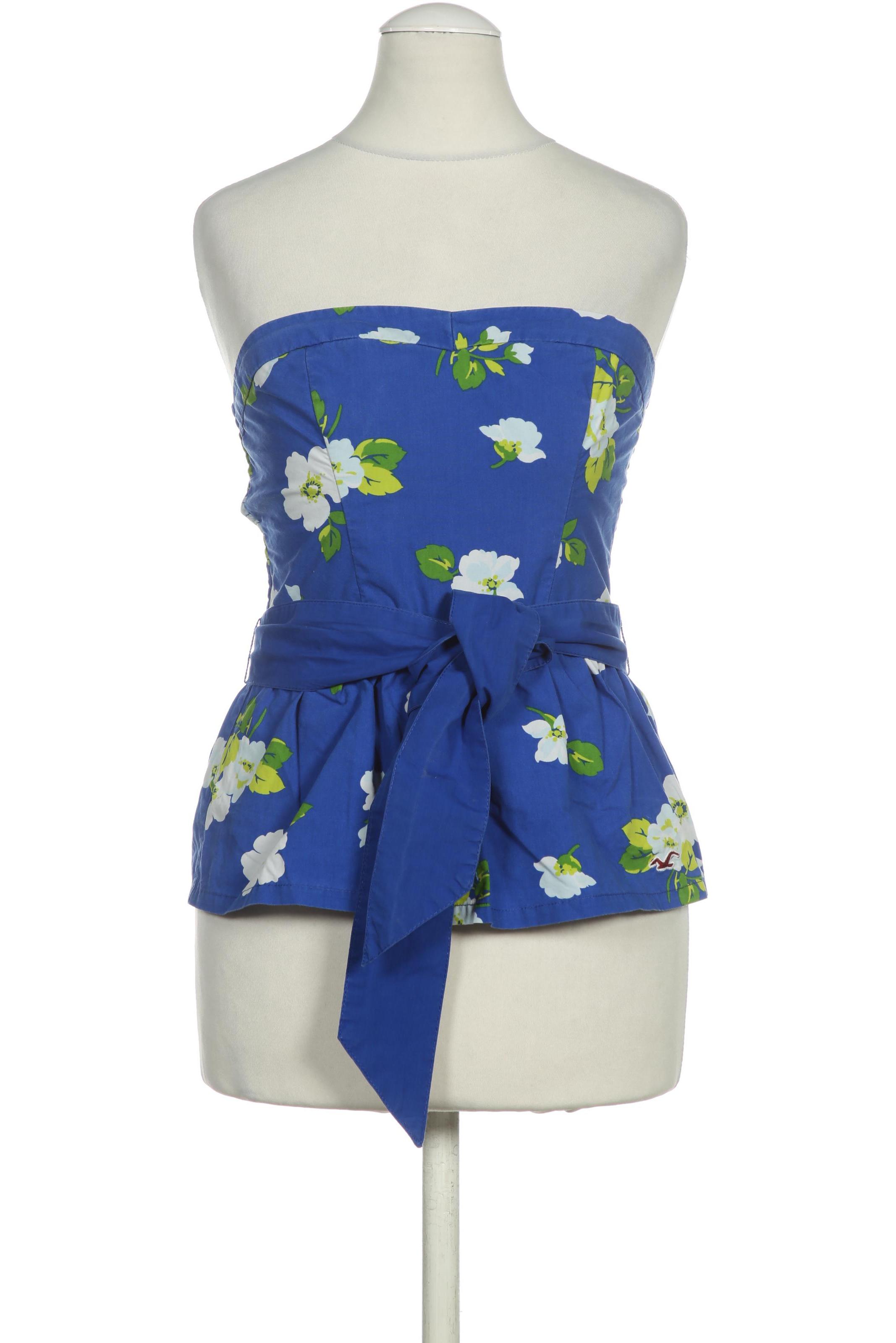 

Hollister Damen Bluse, blau, Gr. 36