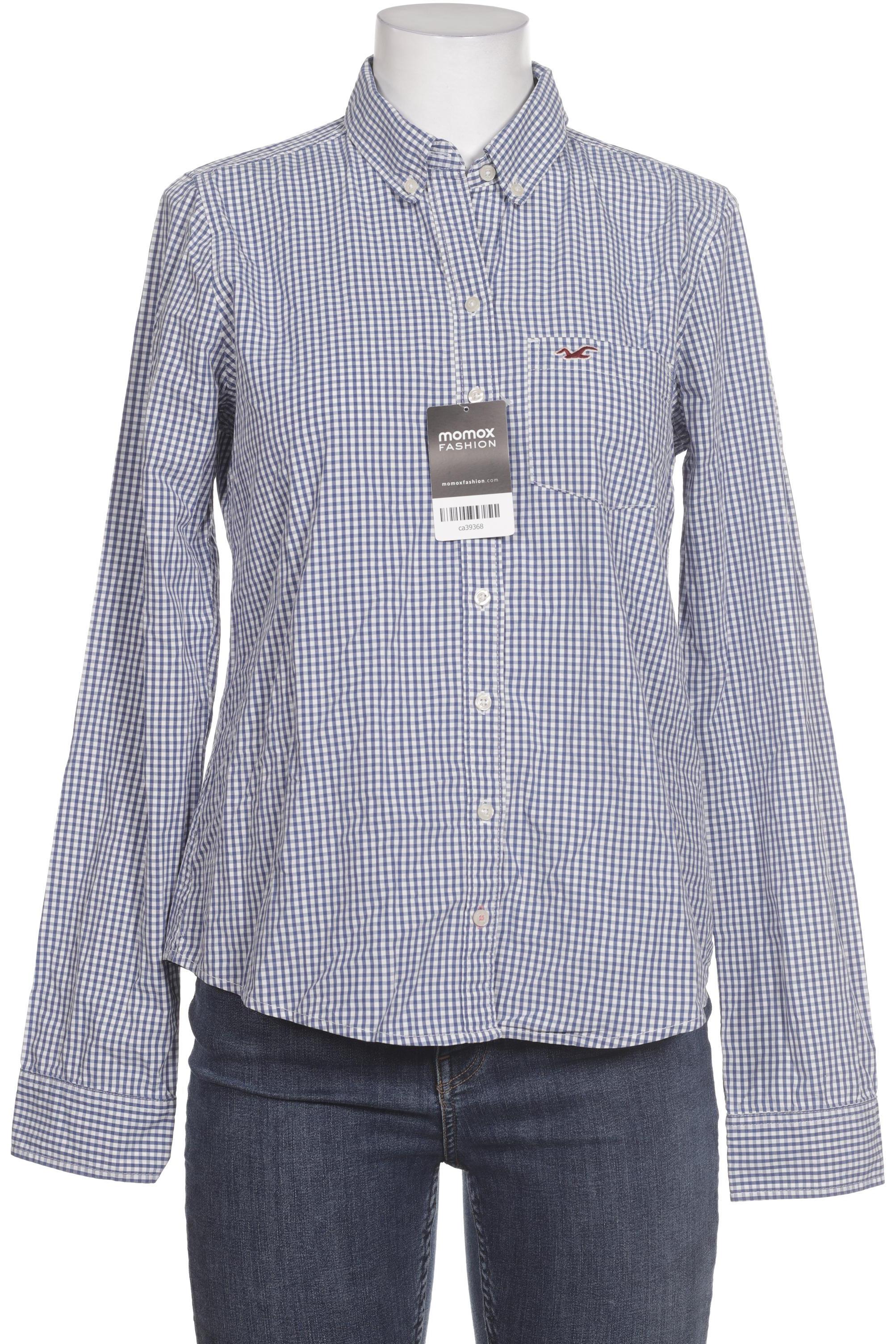 

Hollister Damen Bluse, blau, Gr. 42