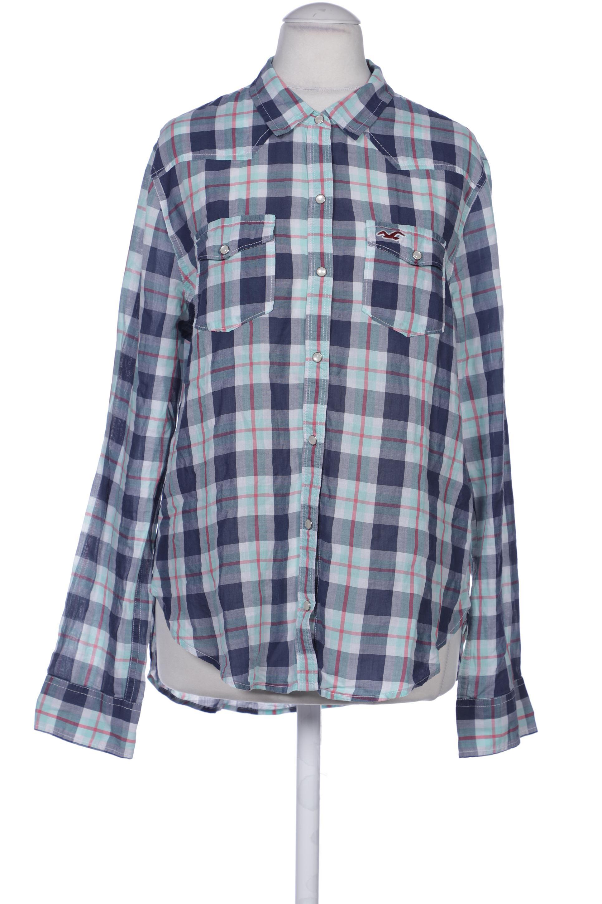 

Hollister Damen Bluse, blau, Gr. 38