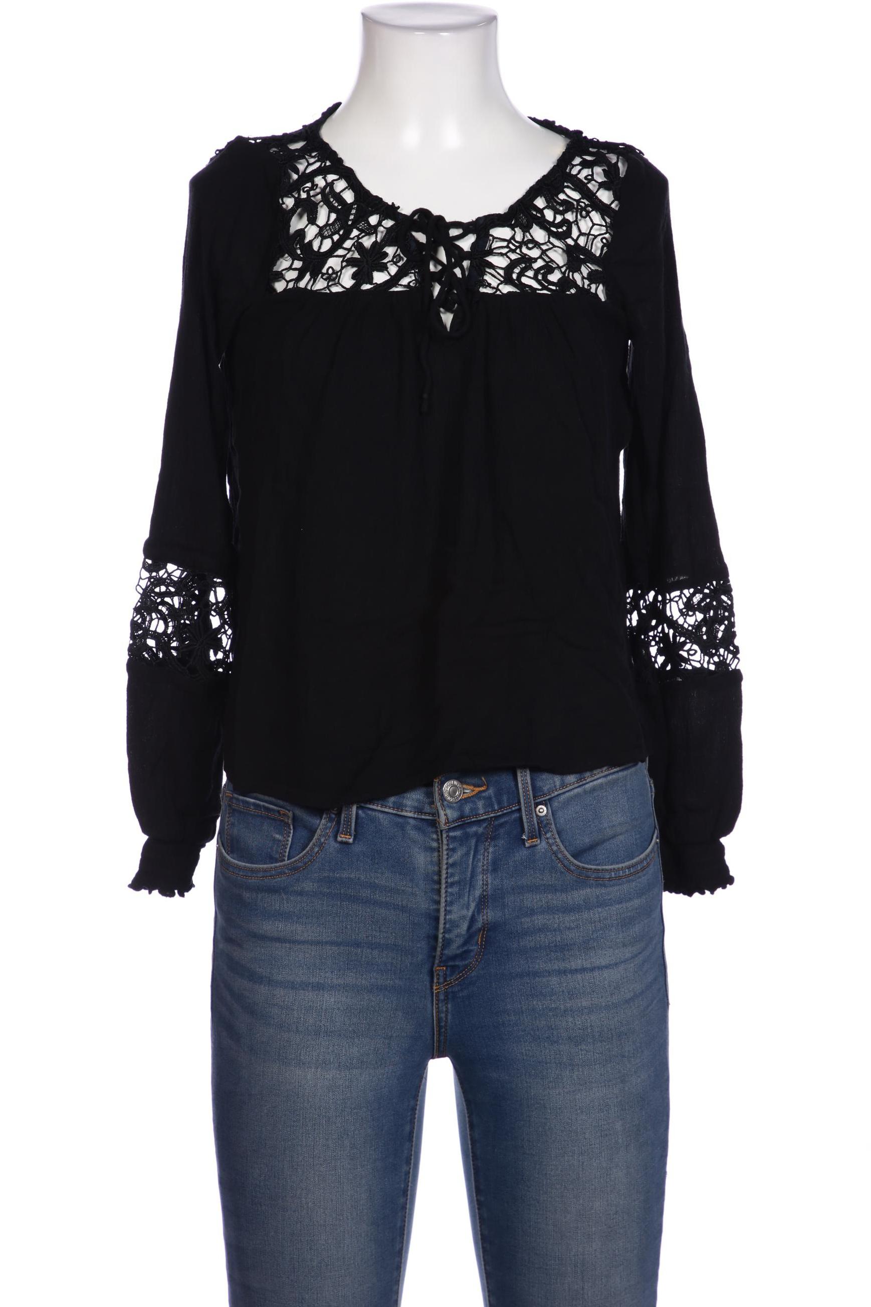

Hollister Damen Bluse, schwarz