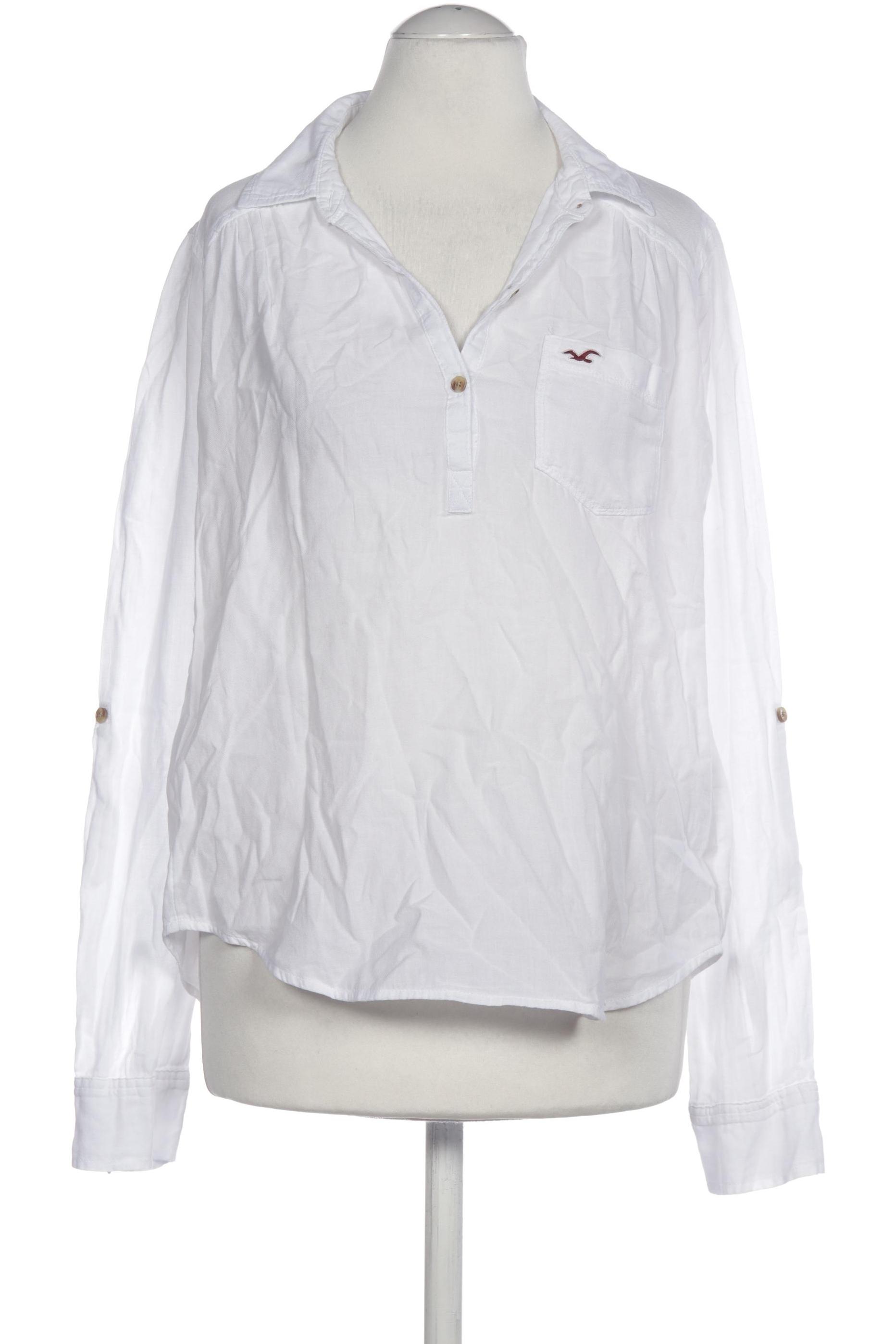 

Hollister Damen Bluse, weiß, Gr. 34