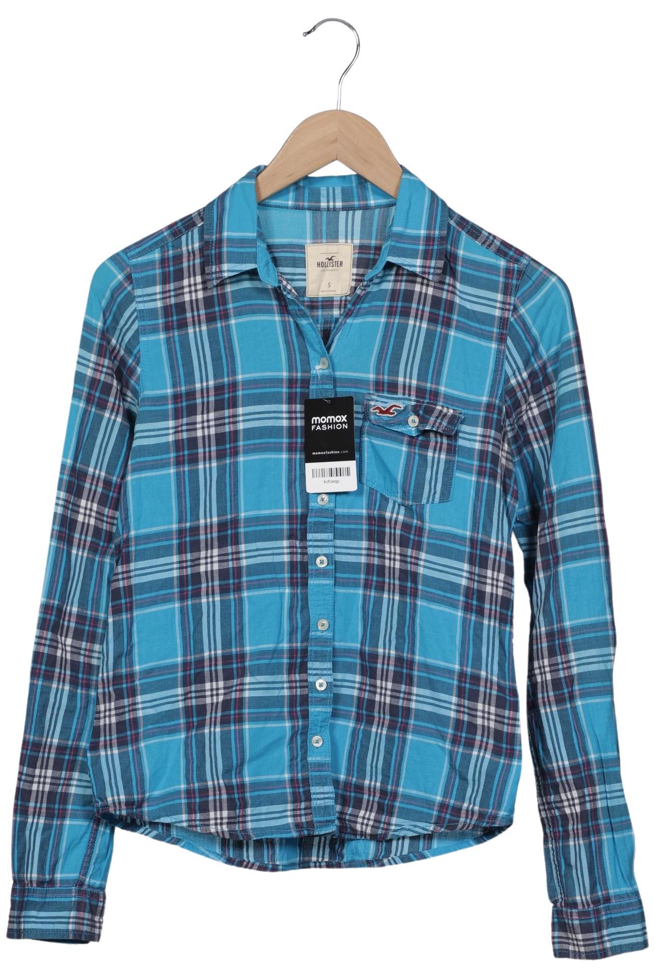 

Hollister Damen Bluse, blau, Gr. 36