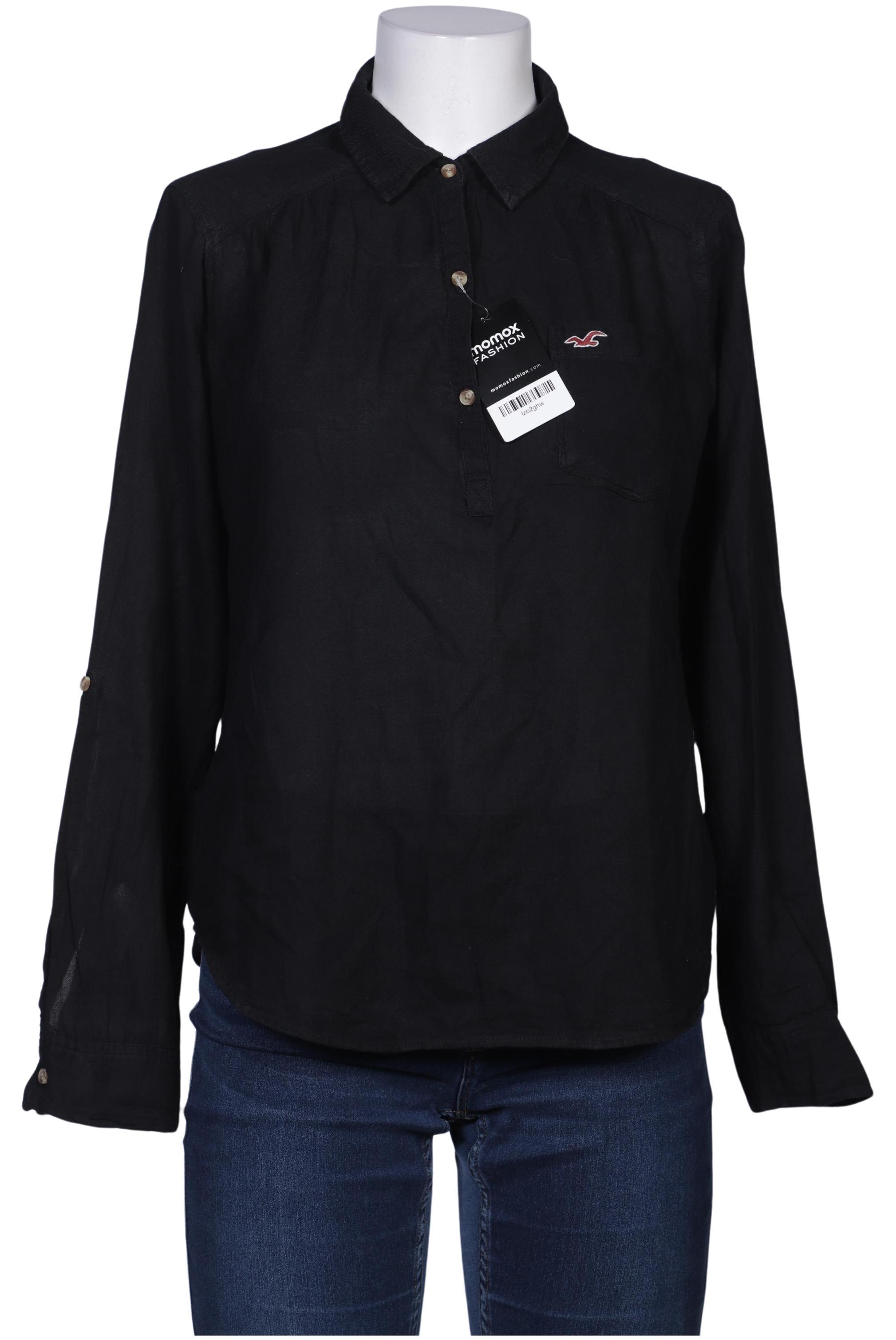 

Hollister Damen Bluse, schwarz, Gr. 38