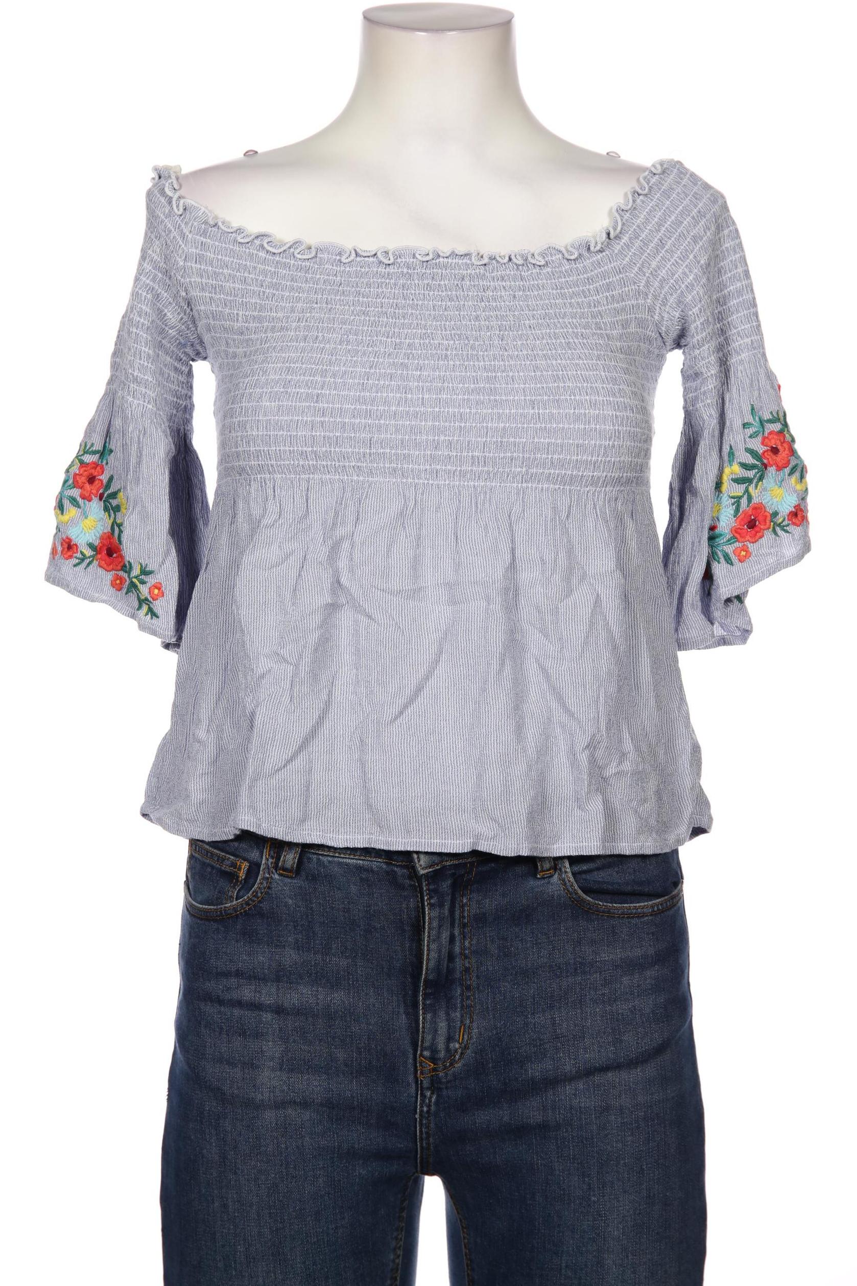 

Hollister Damen Bluse, blau