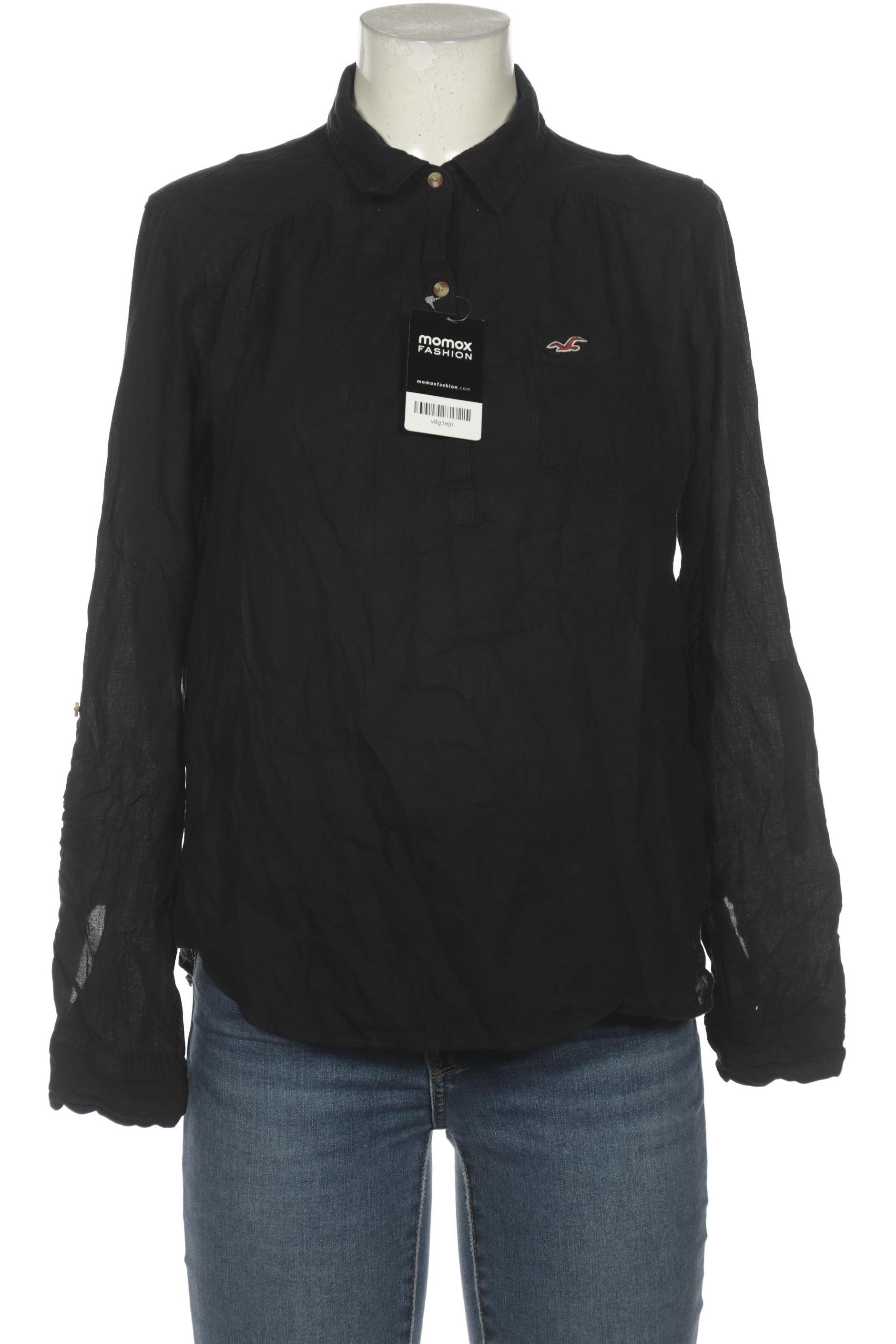 

Hollister Damen Bluse, schwarz, Gr. 38