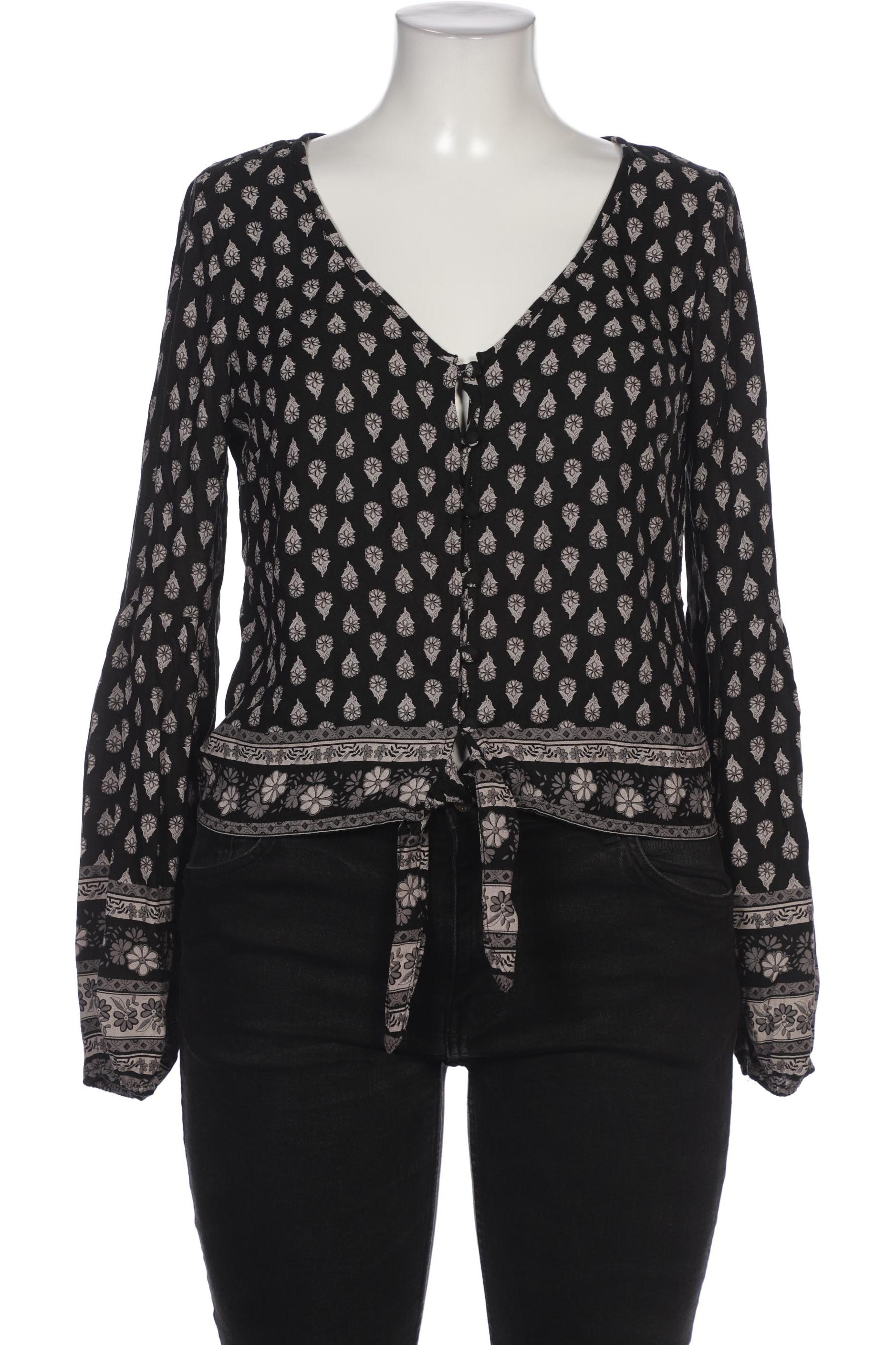 

Hollister Damen Bluse, schwarz, Gr. 42