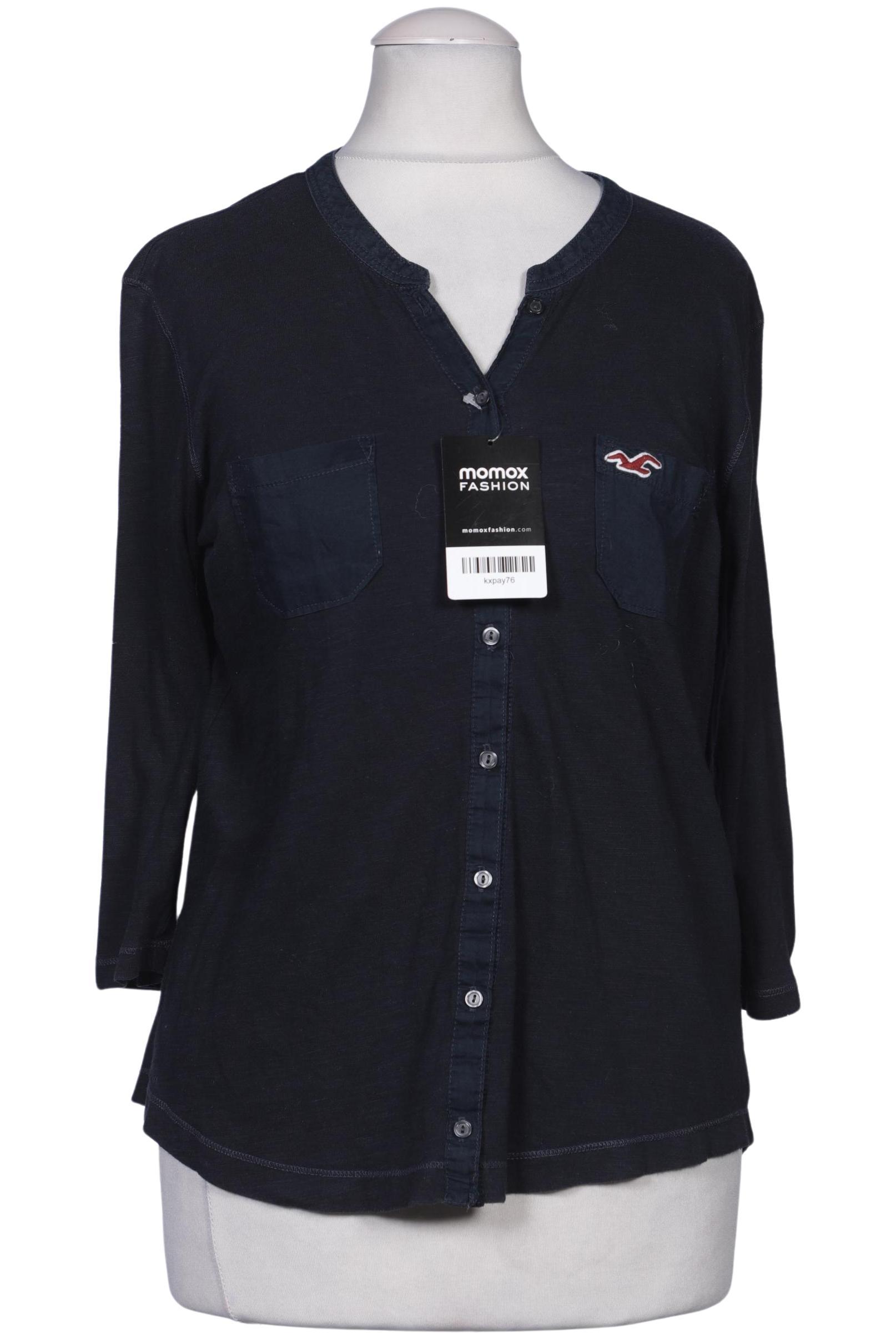 

Hollister Damen Bluse, marineblau, Gr. 34