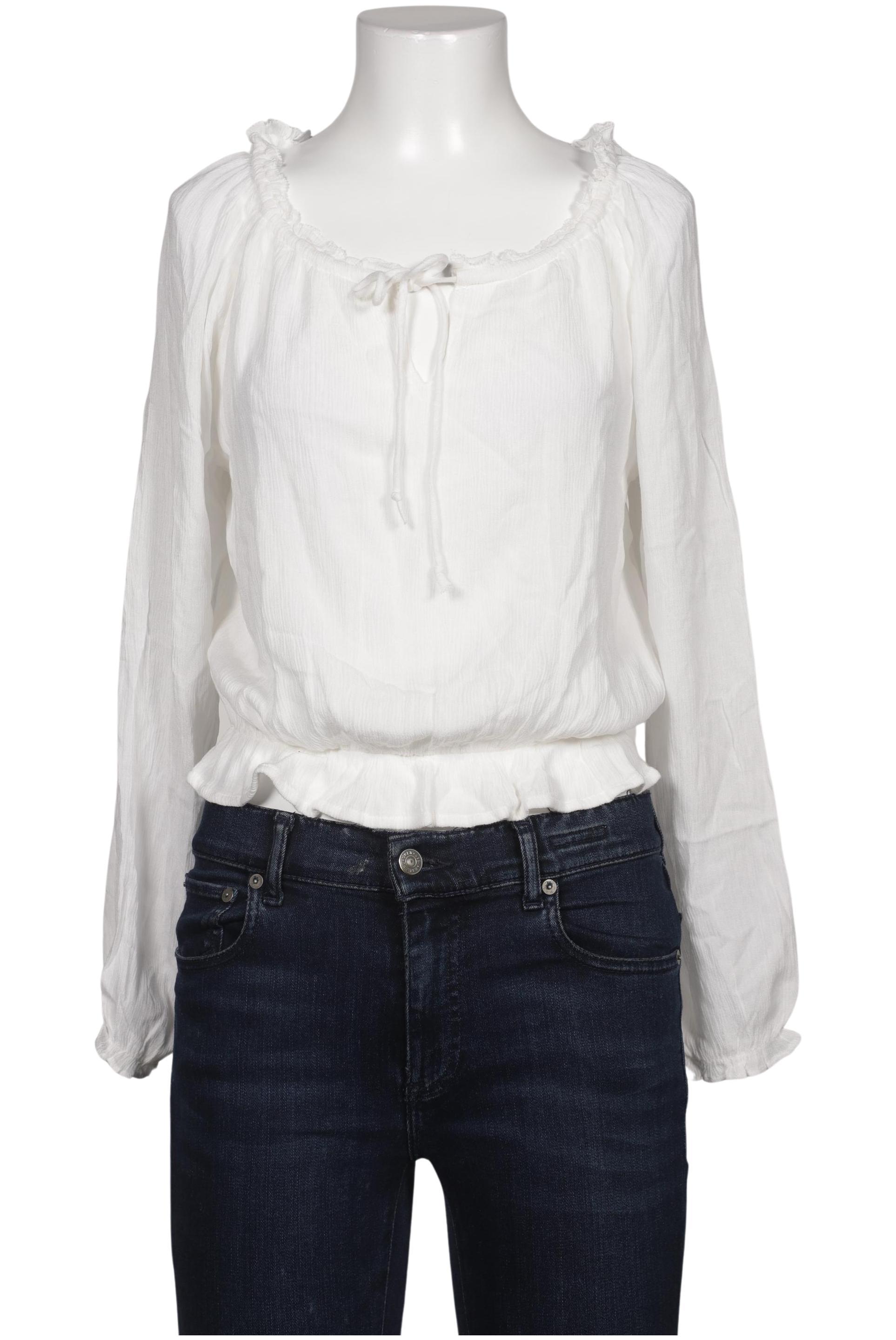 

Hollister Damen Bluse, weiß, Gr. 36