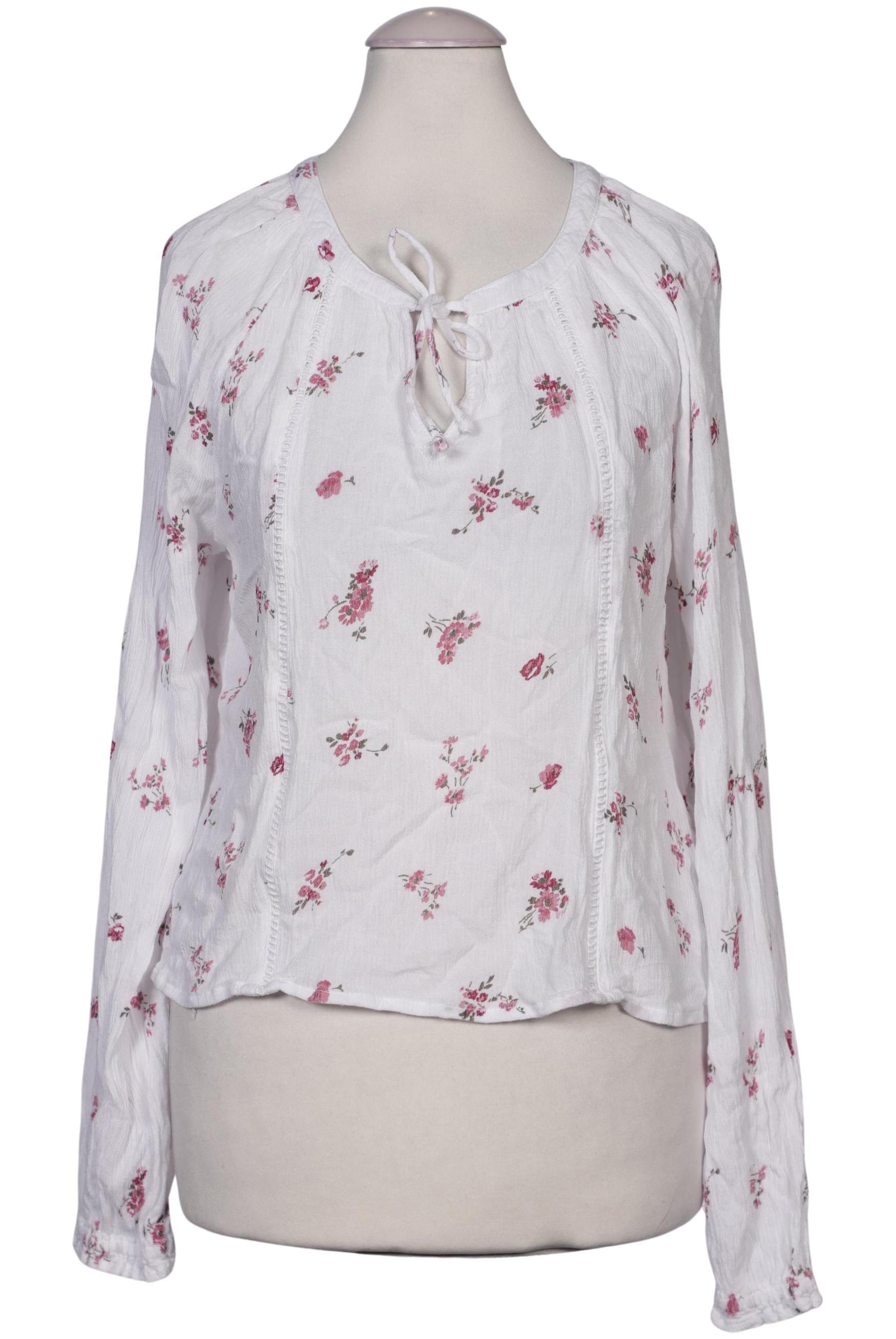 

Hollister Damen Bluse, weiß, Gr. 36