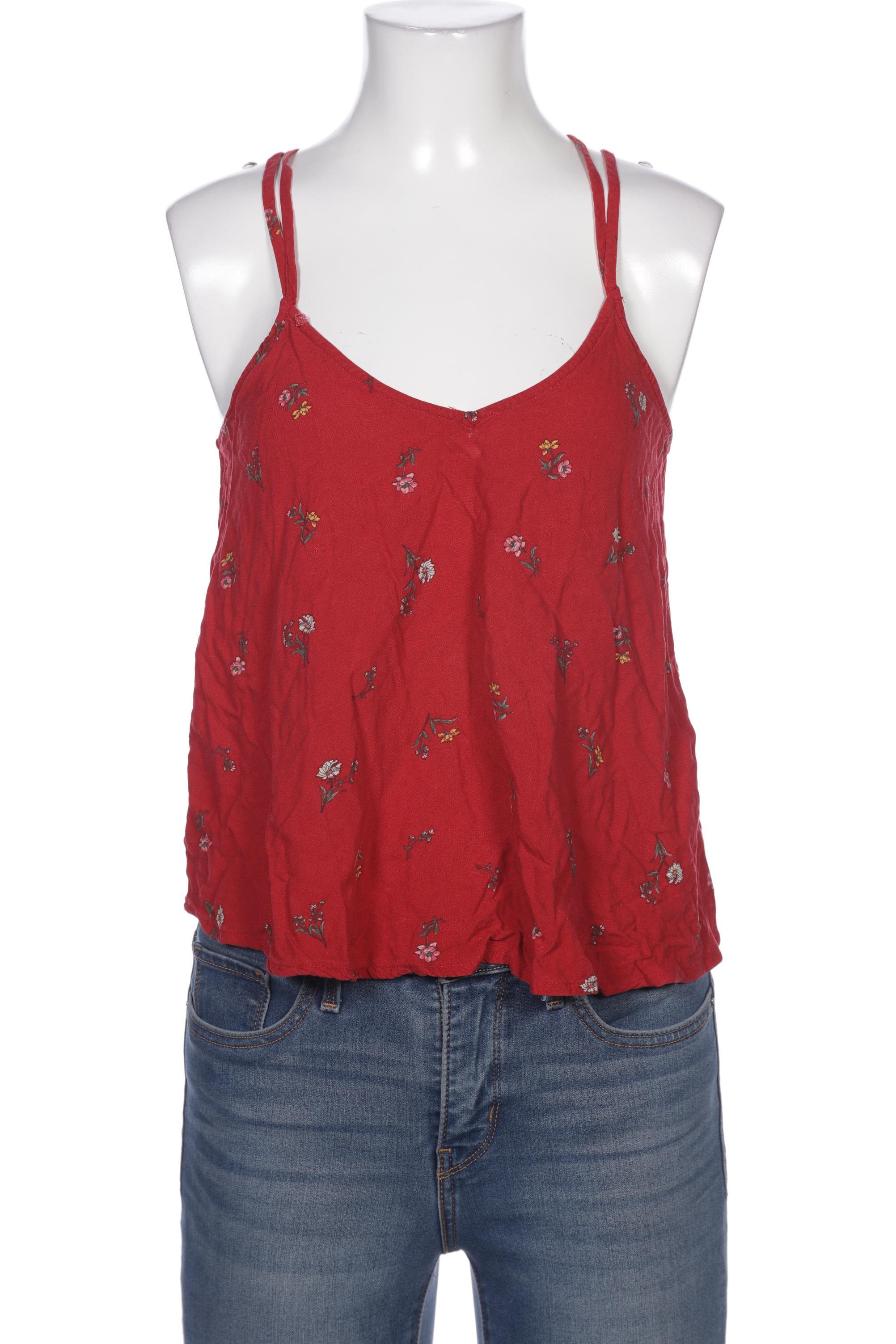 

Hollister Damen Bluse, rot, Gr. 34