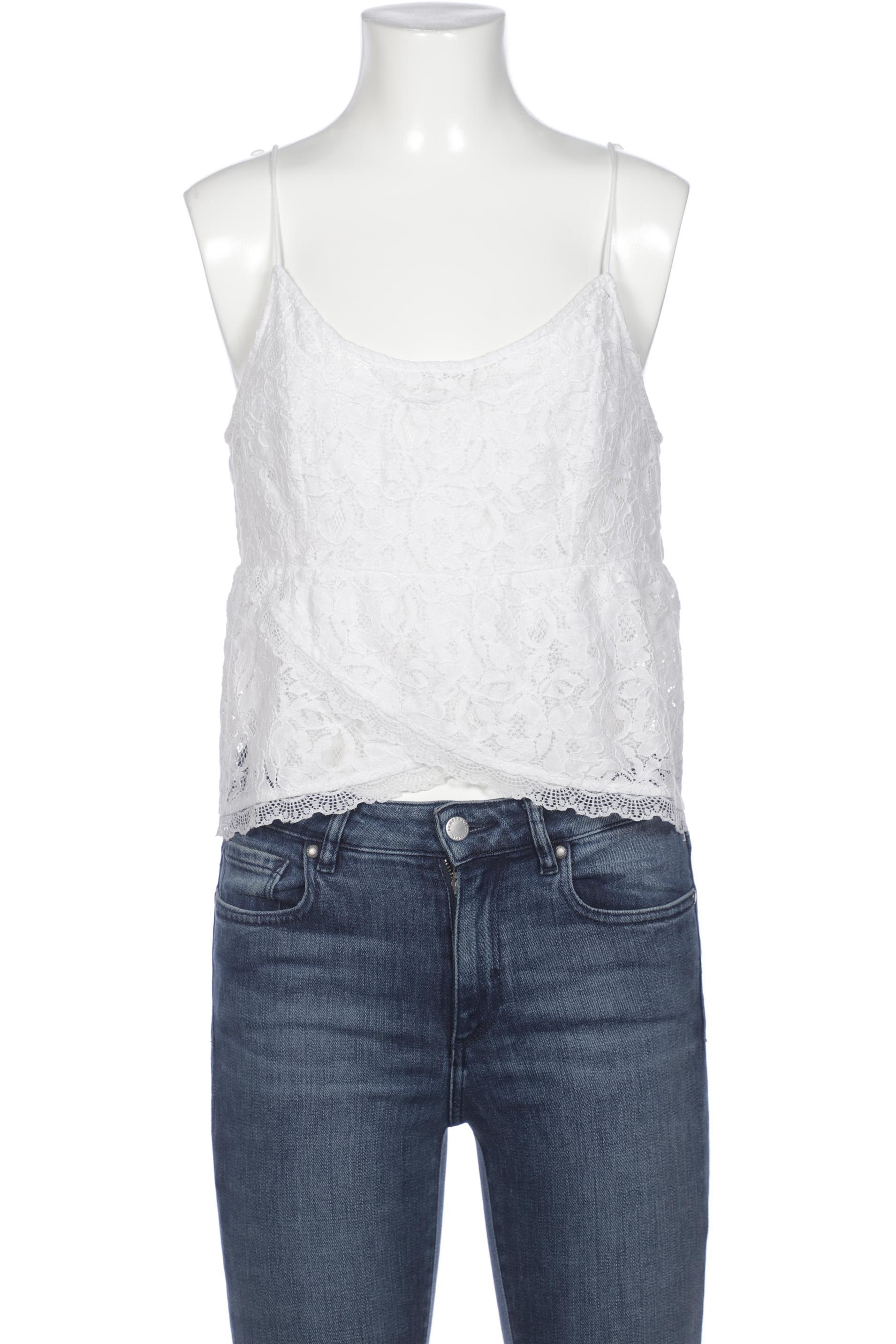 

Hollister Damen Bluse, weiß, Gr. 38