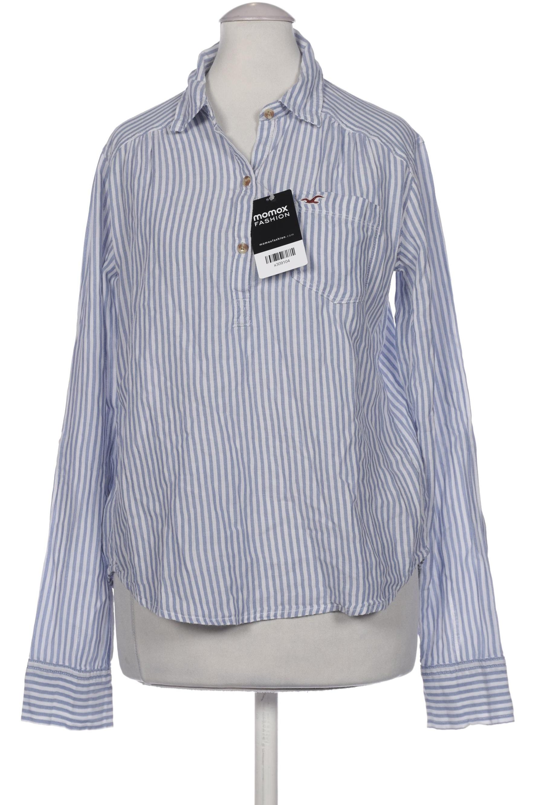 

Hollister Damen Bluse, blau, Gr. 34
