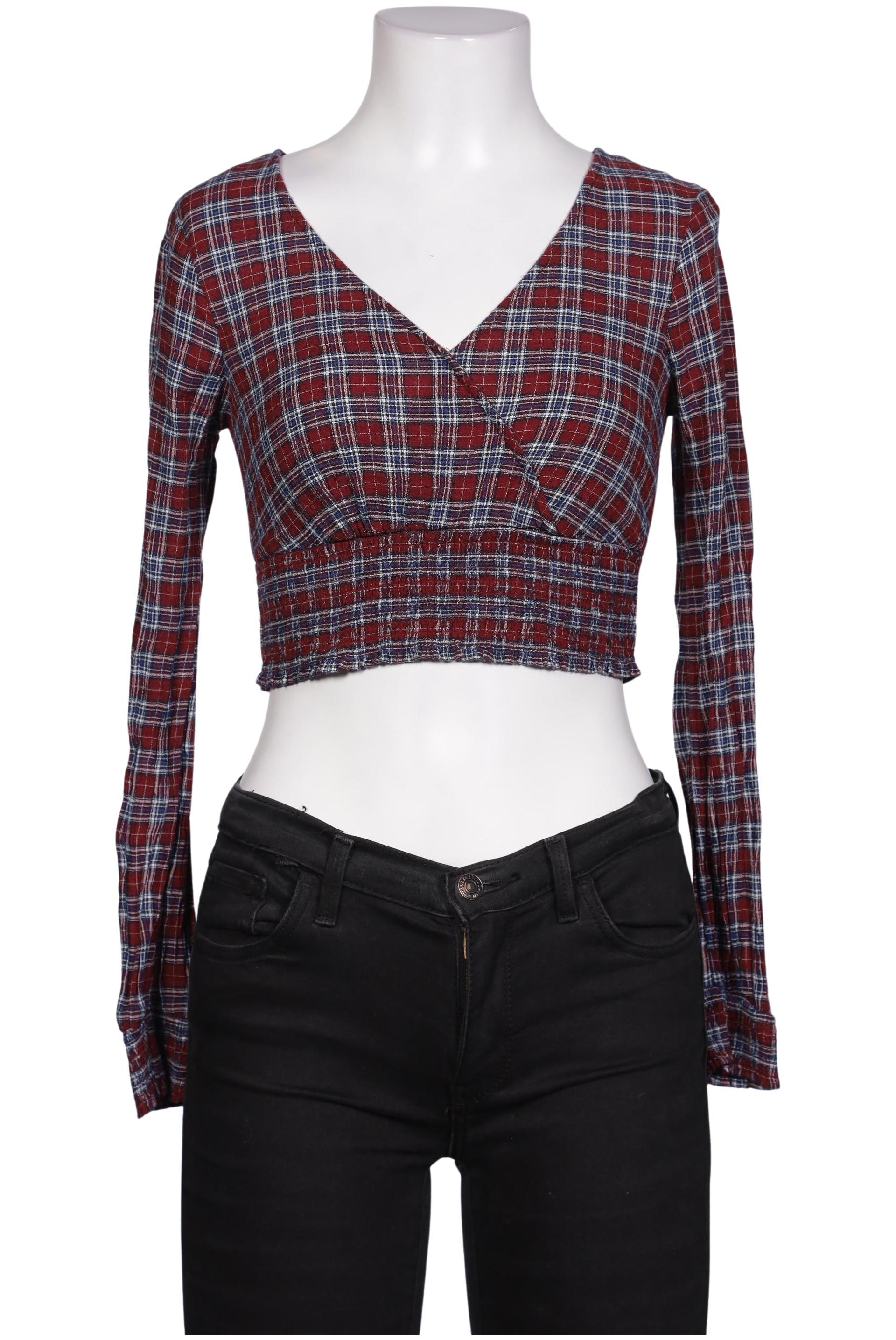 

Hollister Damen Bluse, bordeaux, Gr. 34