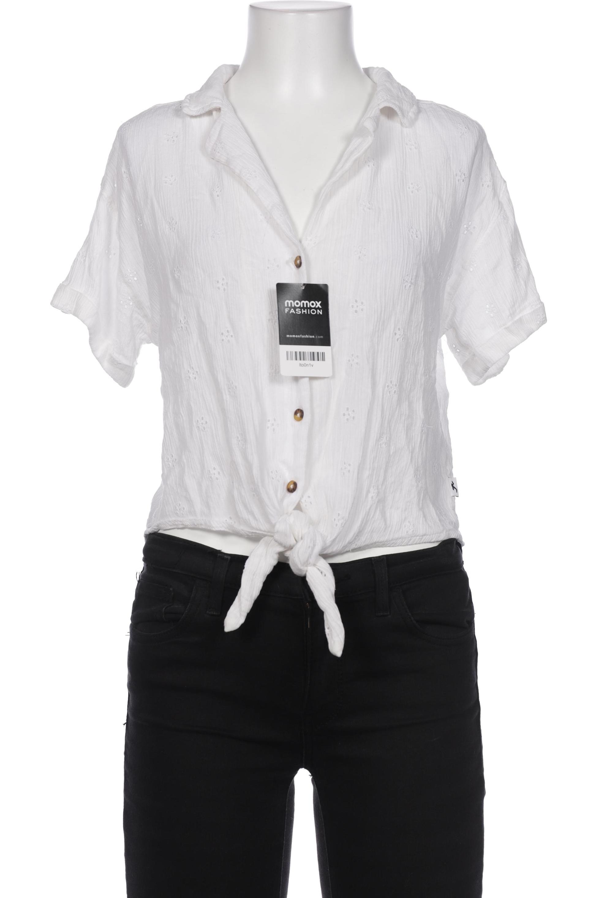 

Hollister Damen Bluse, weiß, Gr. 38