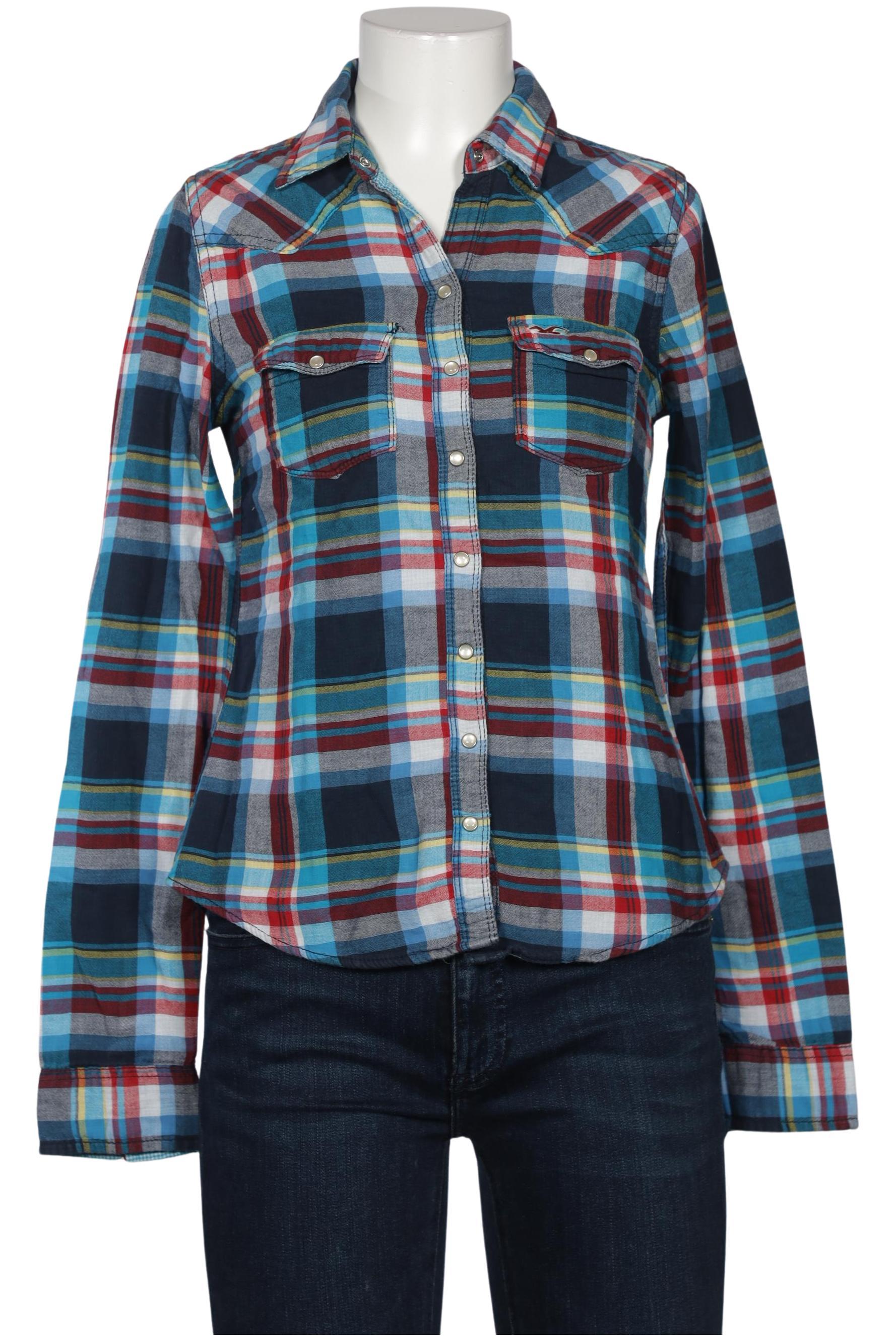 

Hollister Damen Bluse, blau, Gr. 36