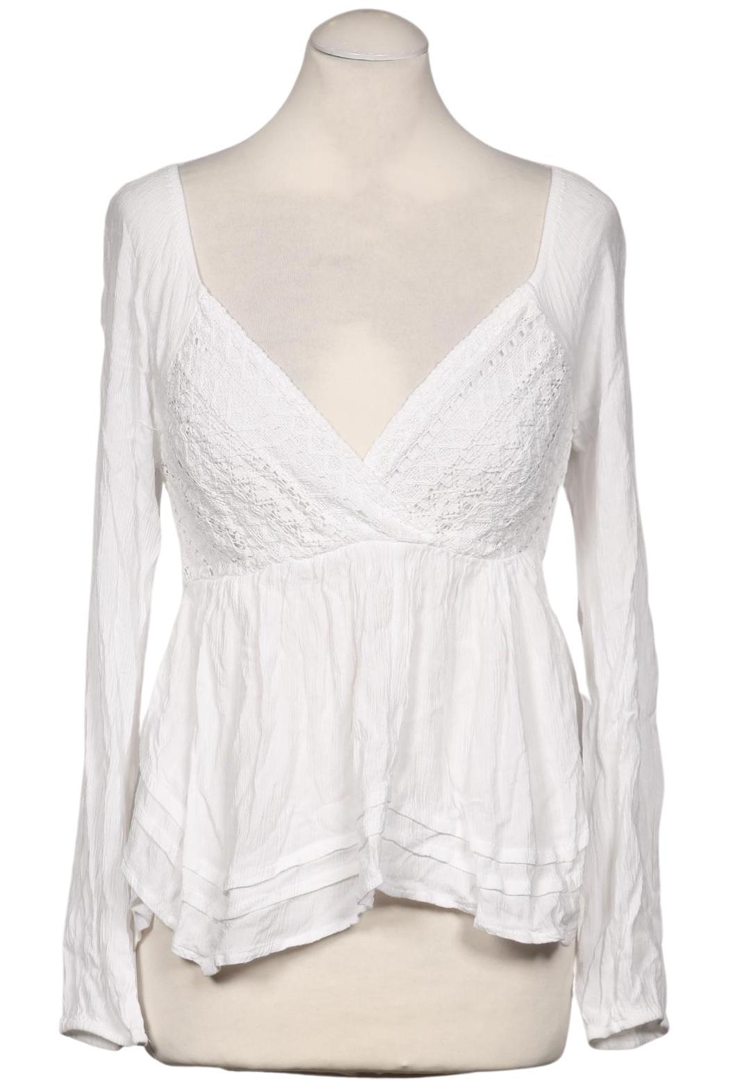 

Hollister Damen Bluse, weiß, Gr. 38