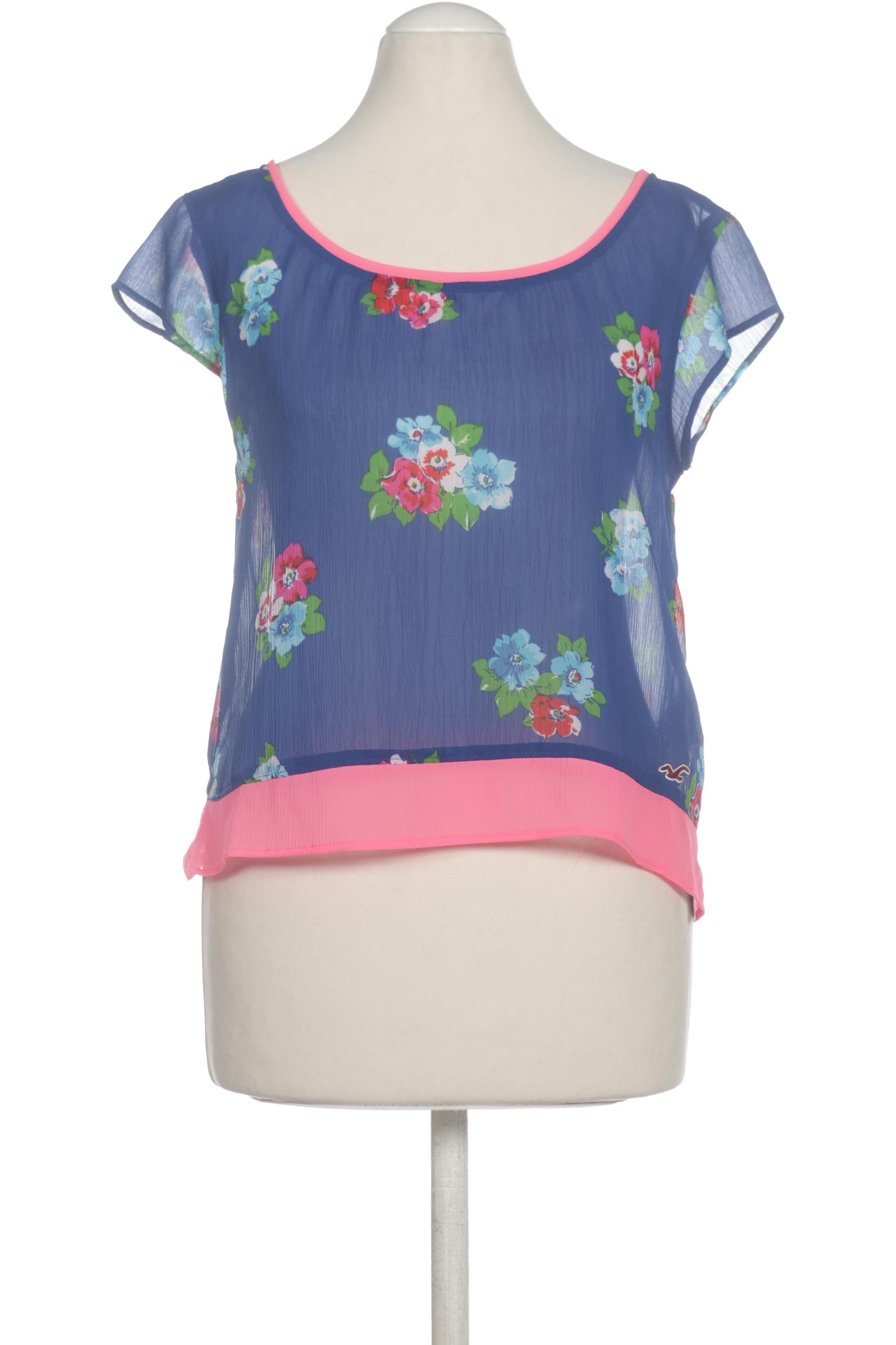 

Hollister Damen Bluse, blau, Gr. 34