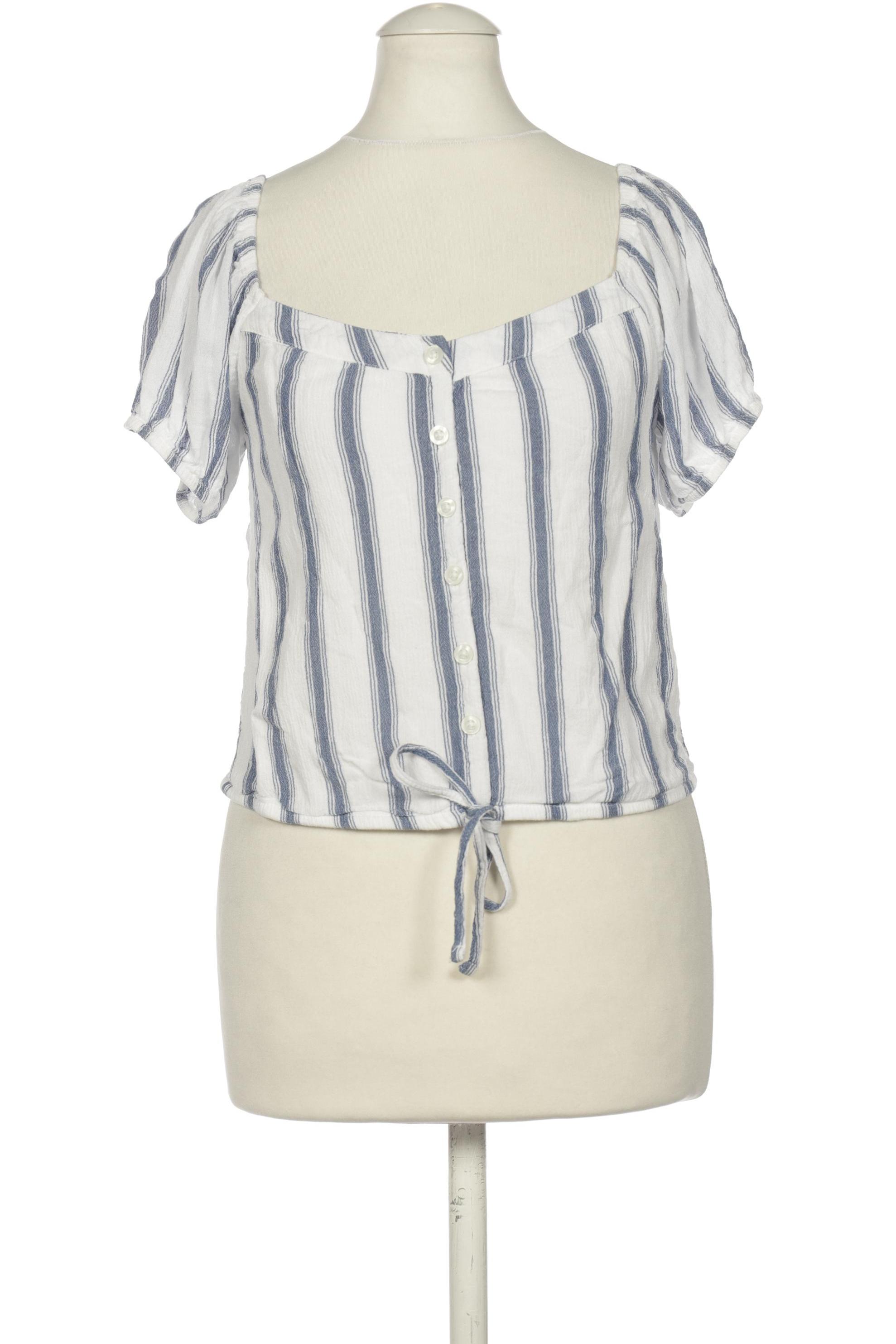 

Hollister Damen Bluse, weiß, Gr. 36