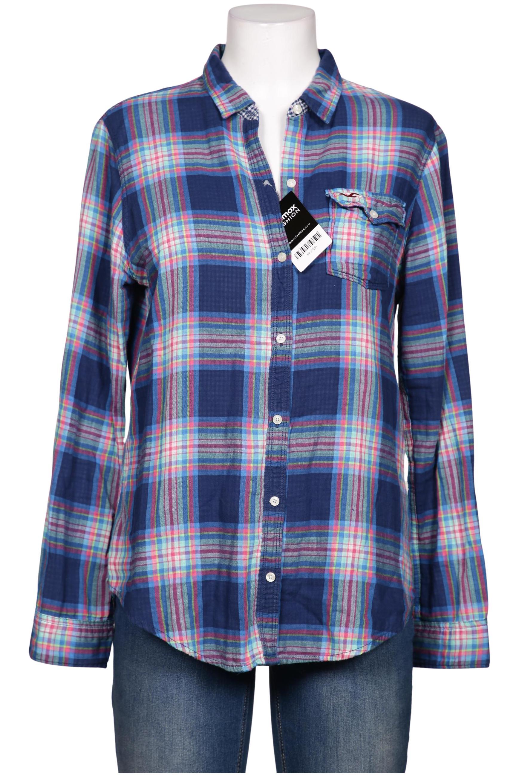 

Hollister Damen Bluse, blau, Gr. 38