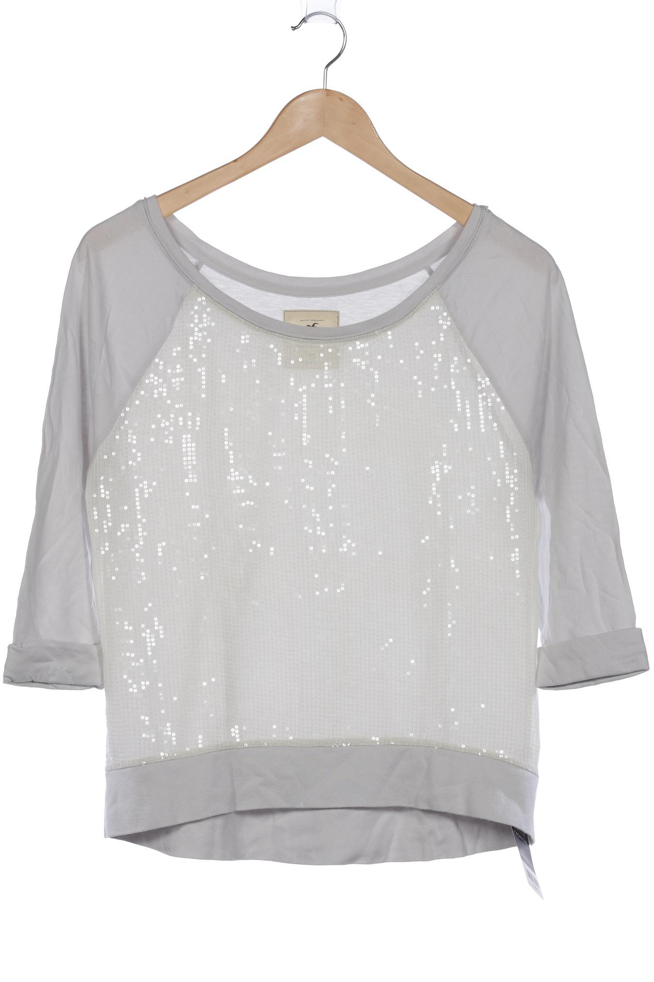 

Hollister Damen Bluse, grau, Gr. 34