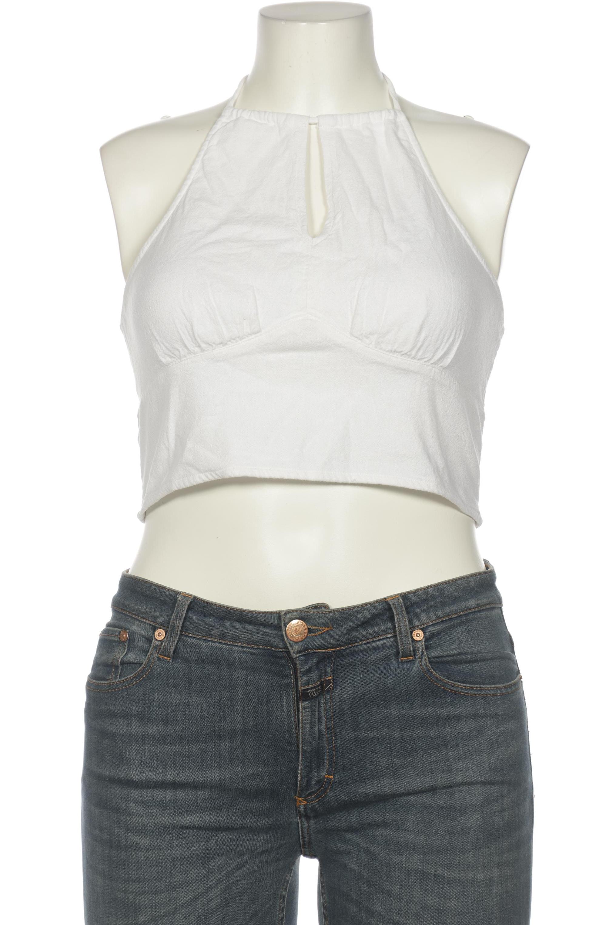 

Hollister Damen Bluse, weiß, Gr. 42