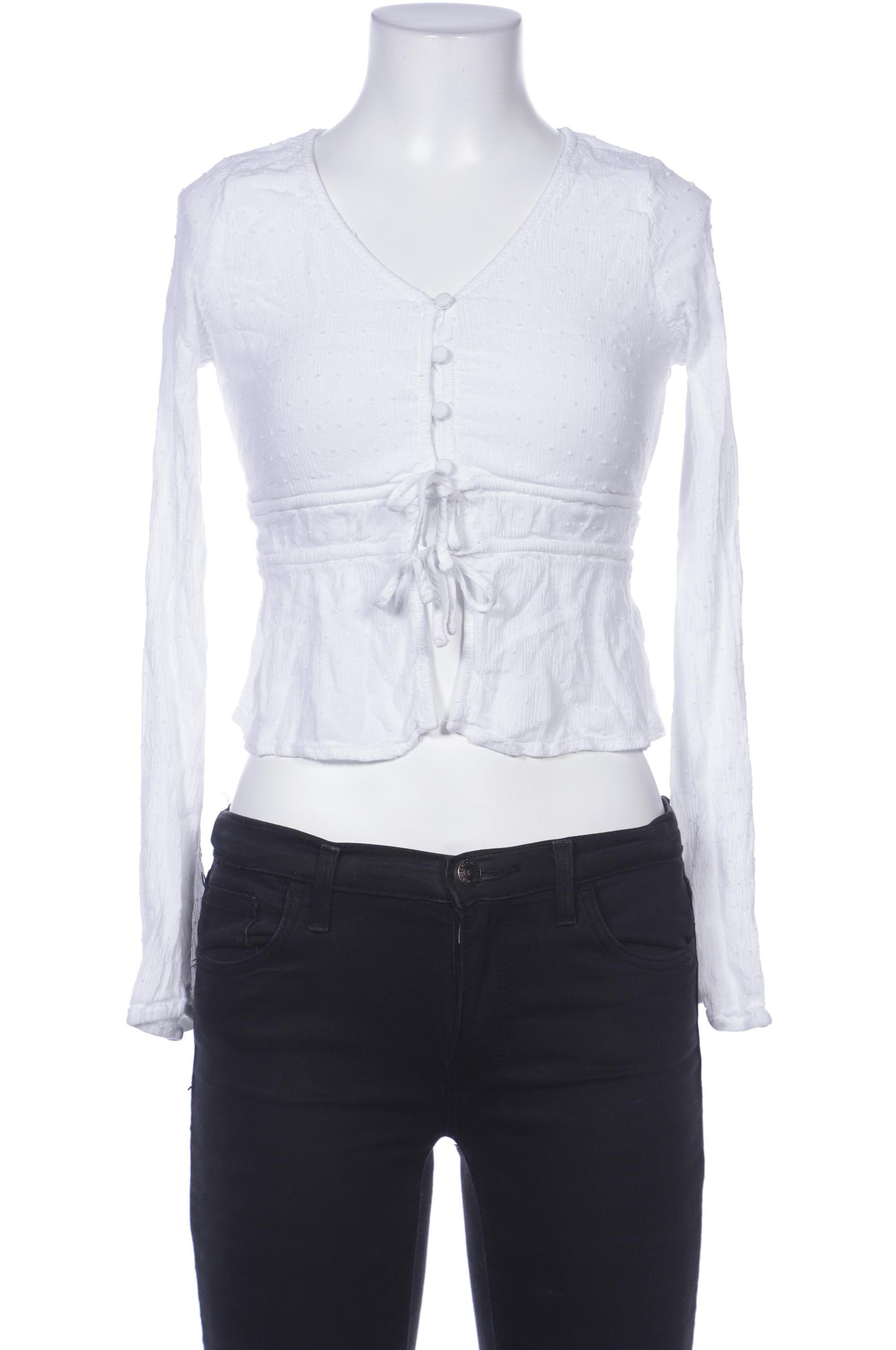 

Hollister Damen Bluse, weiß, Gr. 34