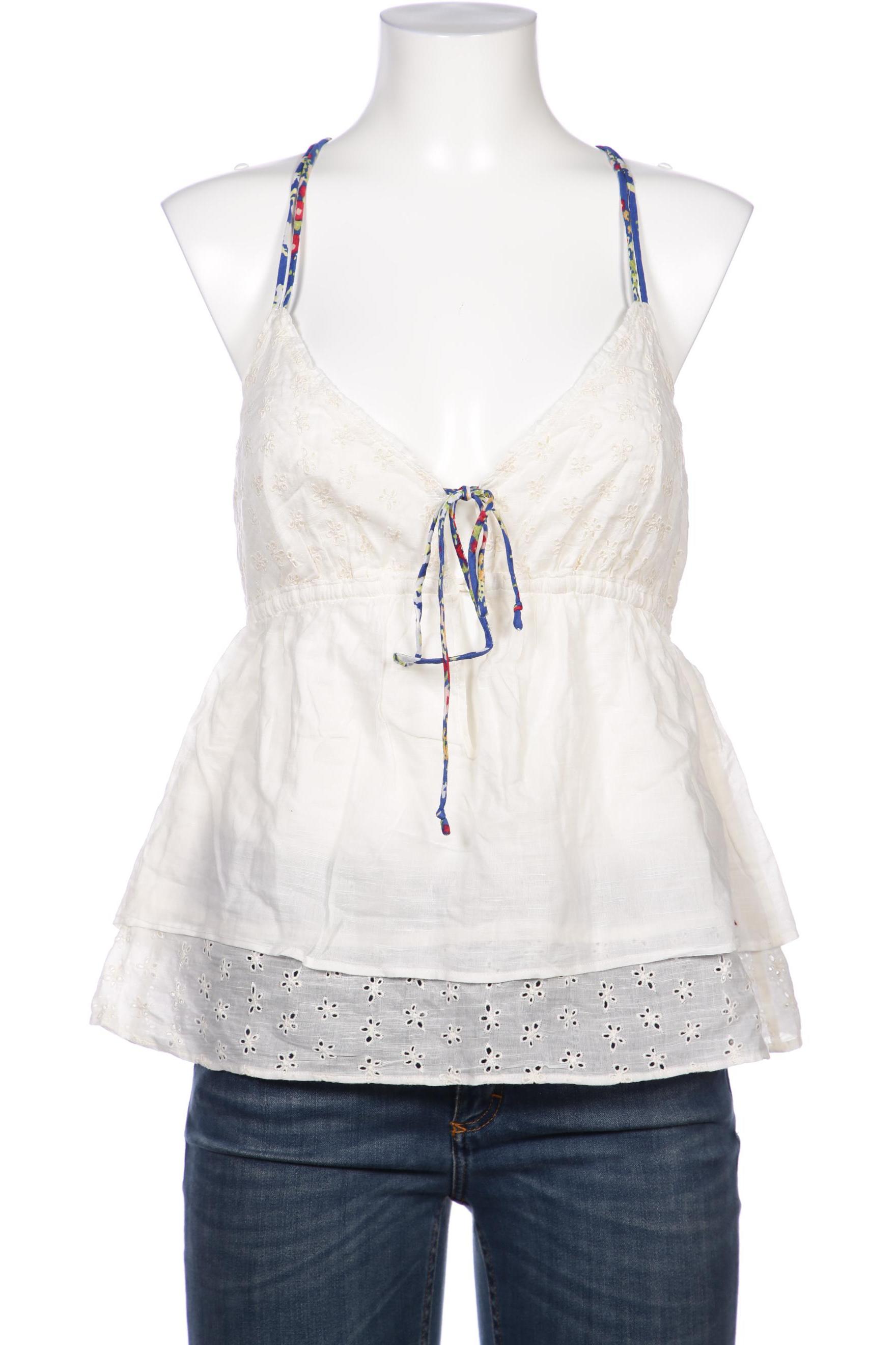 

Hollister Damen Bluse, cremeweiß, Gr. 42