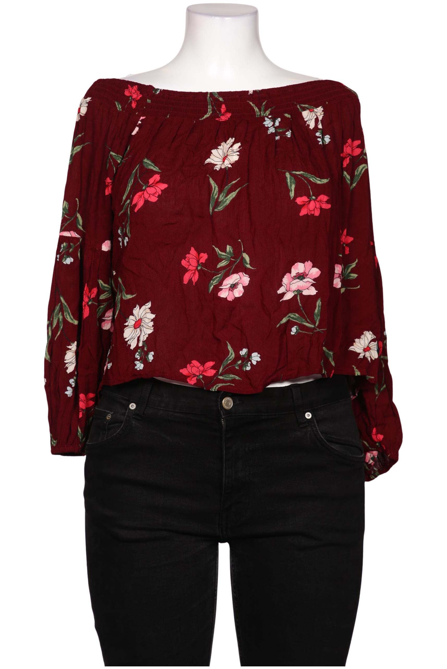 

Hollister Damen Bluse, rot, Gr. 42